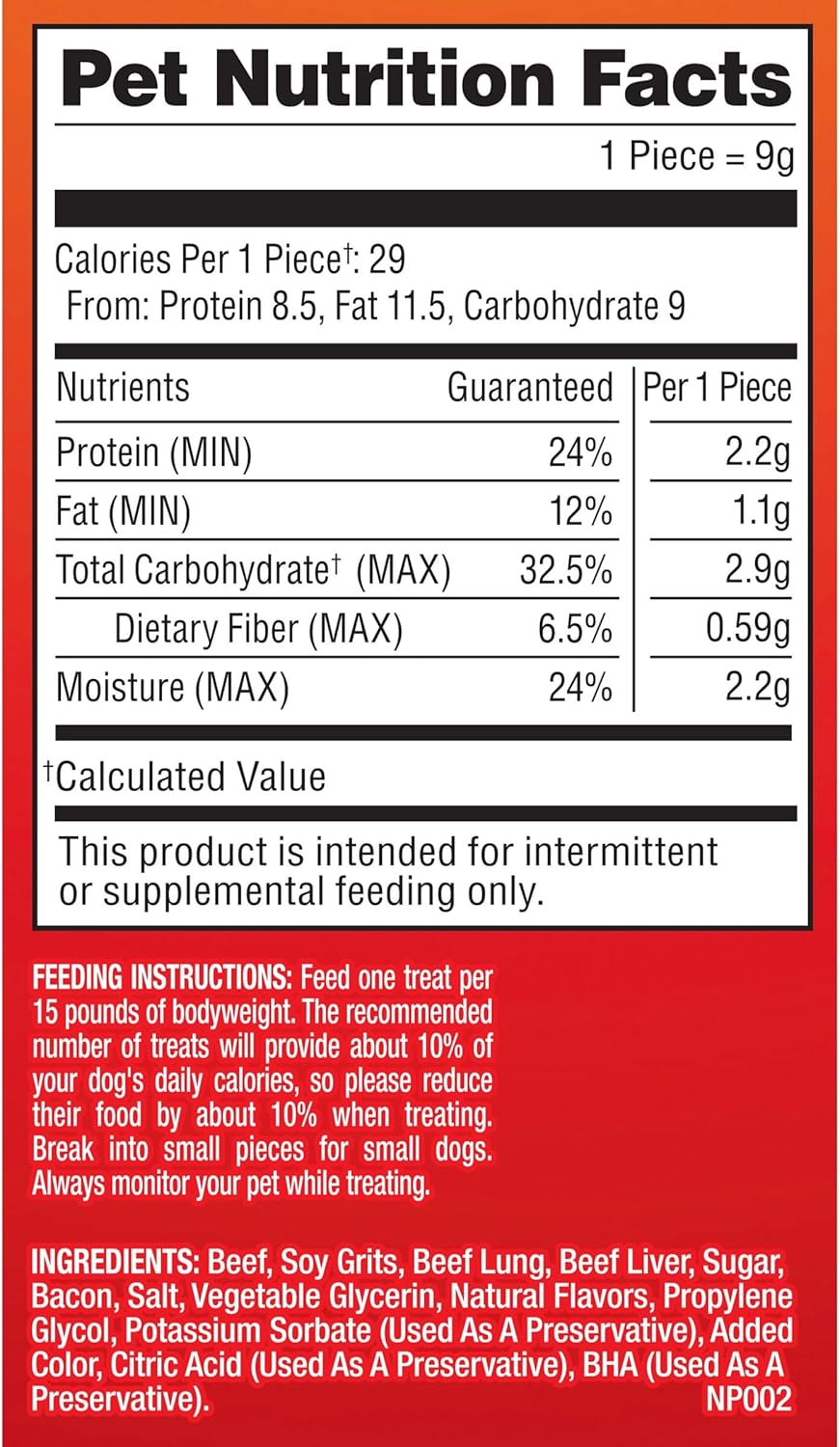 Pup-Peroni Dog Treats, Original Beef Flavor, 38 Ounce, Made with Real Beef