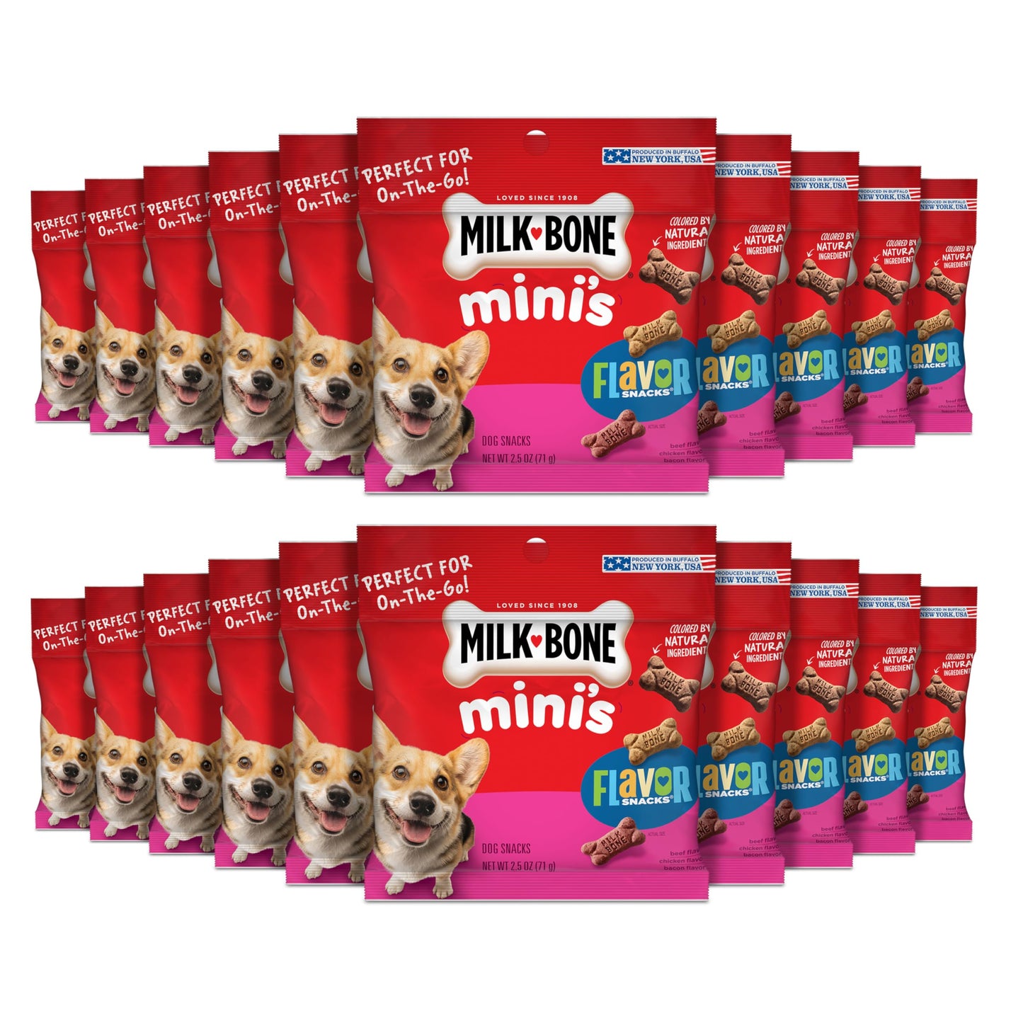Milk-Bone Mini's Flavor Snacks Dog Treats, 36 Ounce
