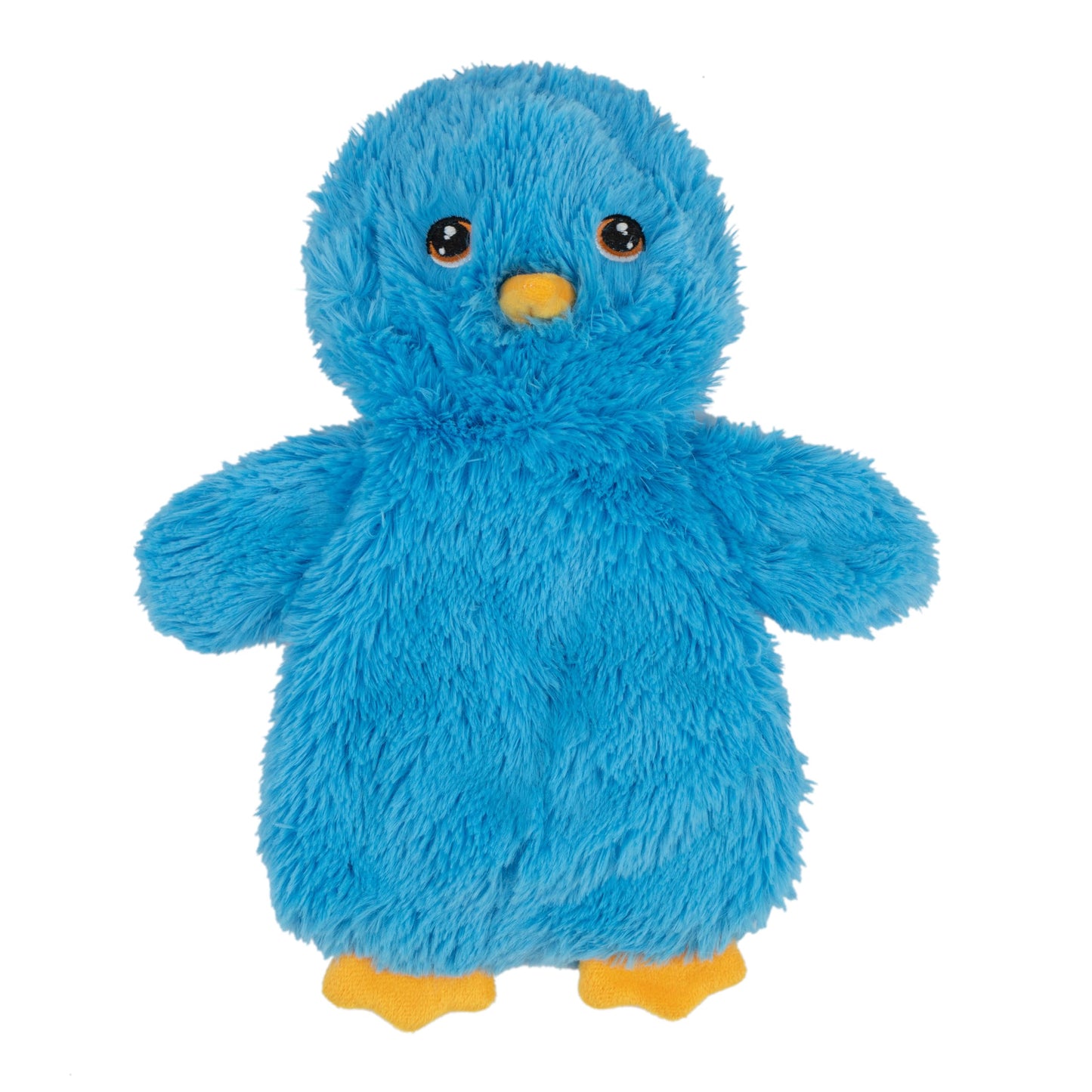 Best Pet Supplies Interactive Squeaky Dog Chew Toy, Ideal Dog Toys for Chewers, Small, Medium & Large Dogs, and Fetch Lovers - Crinkle Duck (Yellow), Large