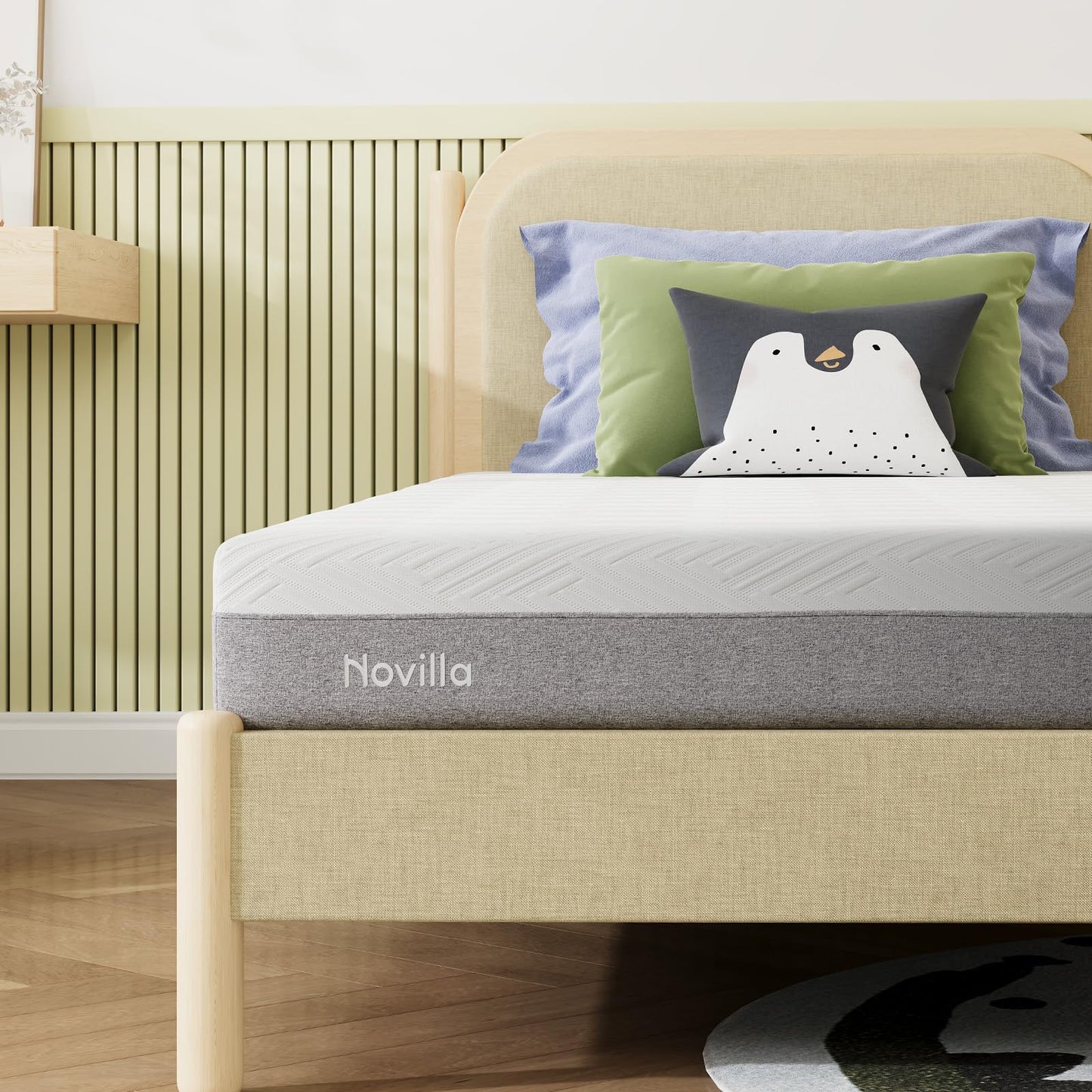 Novilla Full Size Mattress, 10 inch Full Gel Memory Foam Mattress for Cool Night & Pressure Relief, Medium Firm in a Box, Bliss