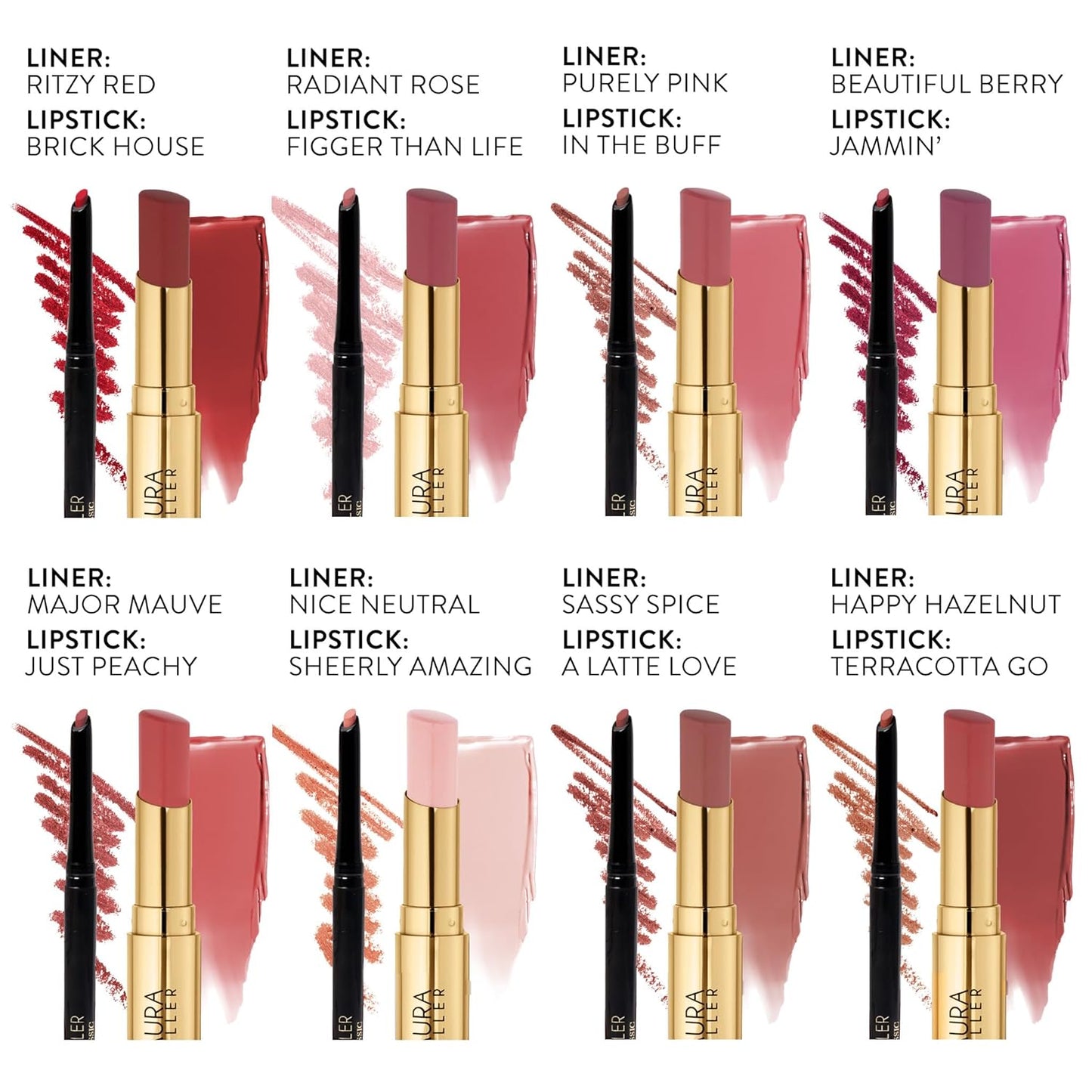 LAURA GELLER NEW YORK Jelly Balm Moisturizing Tinted Lip Balm - In the Buff - Hydrating Vitamin E - Semi-Shine Finish