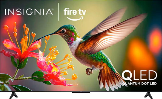 INSIGNIA 75-inch Class QF Series LED 4K UHD QLED Smart Fire TV with Alexa Voice Remote (NS75-UQFL26)