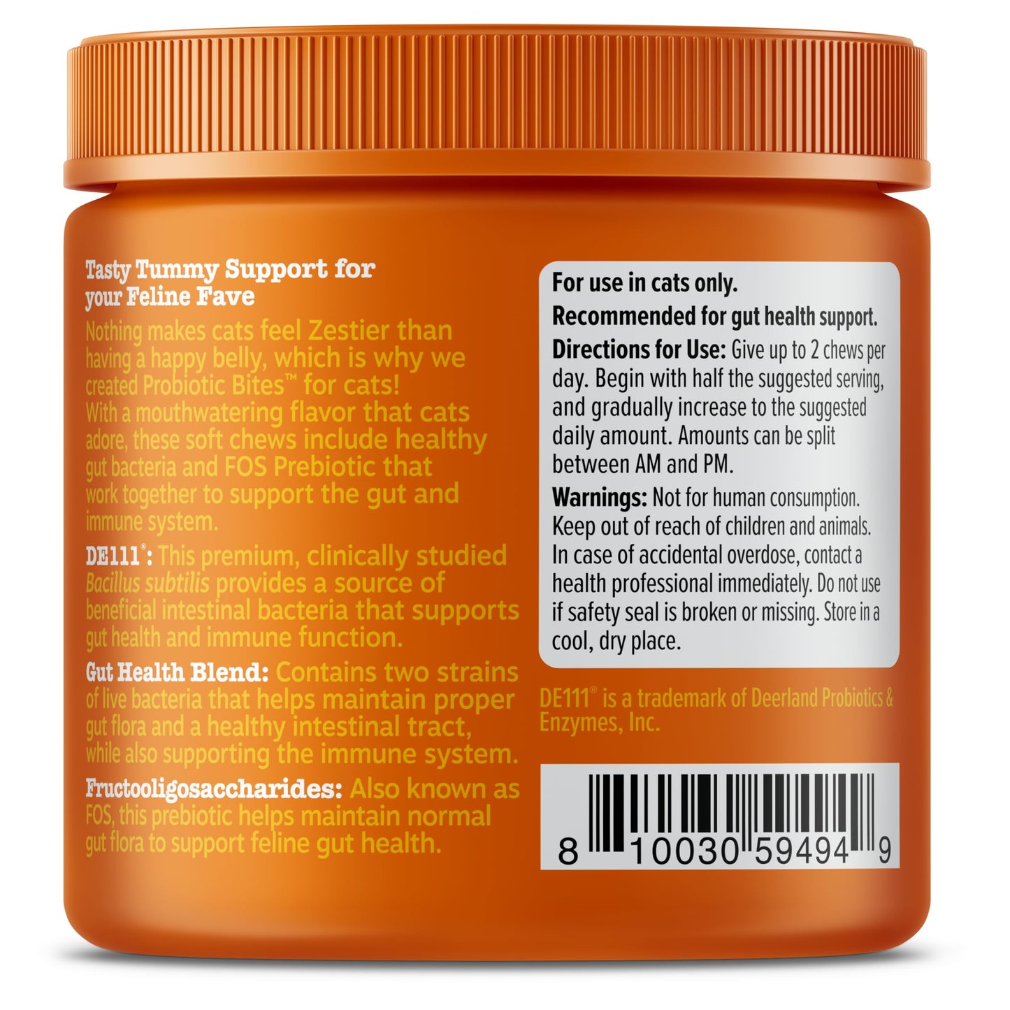 Zesty Paws Probiotics for Dogs - Digestive Enzymes for Gut Flora, Digestive Health, Diarrhea & Bowel Support - Clinically Studied DE111 - Dog Supplement Soft Chew for Pet Immune System - Pumpkin