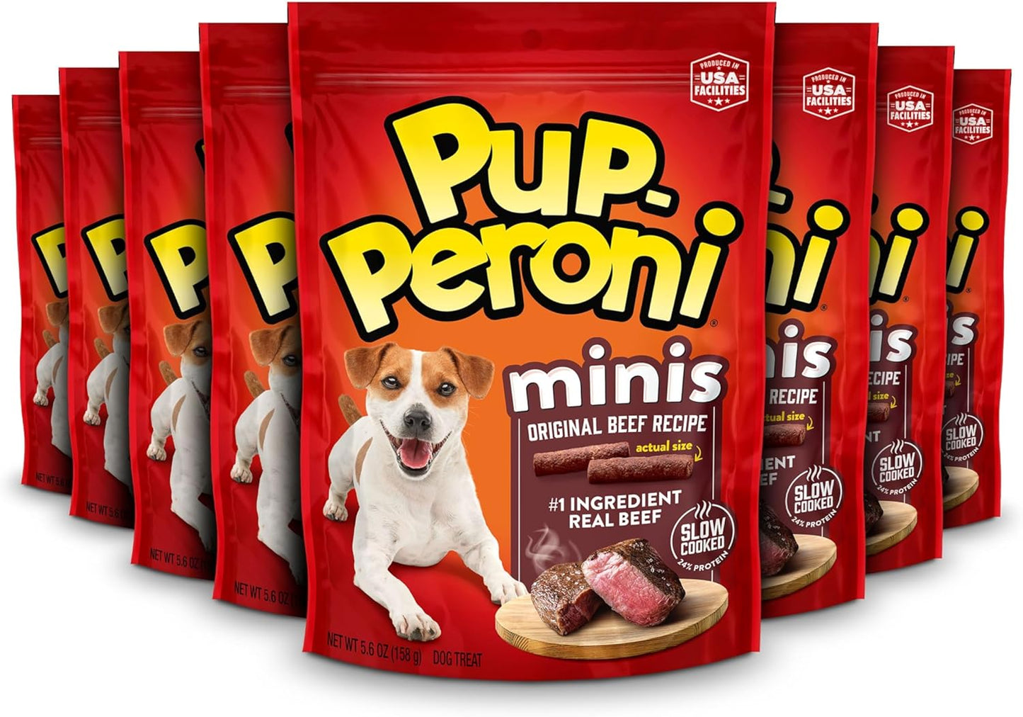 Pup-Peroni Dog Treats, Original Beef Flavor, 38 Ounce, Made with Real Beef