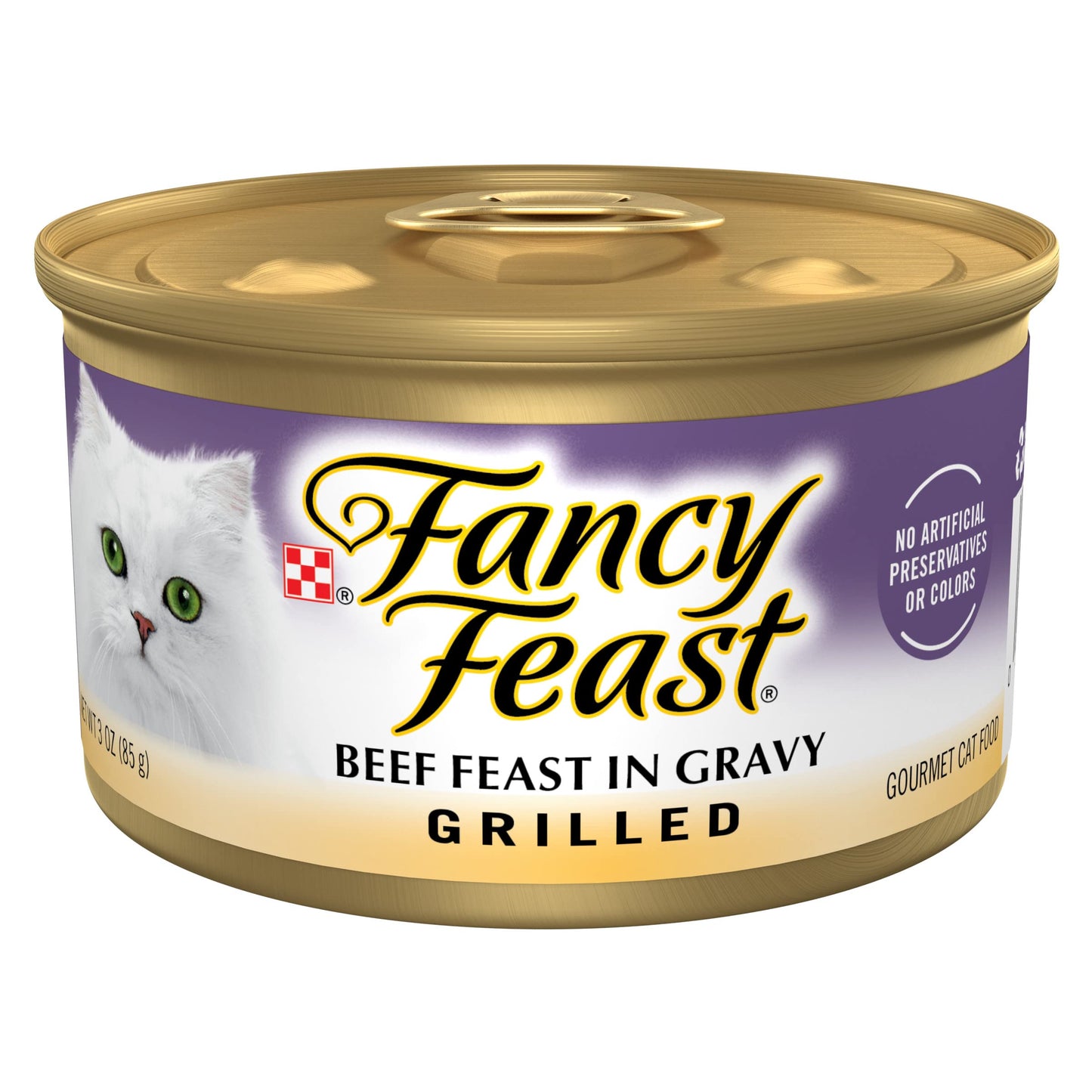 Fancy Feast Poultry and Beef Feast Classic Pate Collection Grain Free Wet Cat Food Variety Pack - (Pack of 30) 3 oz. Cans