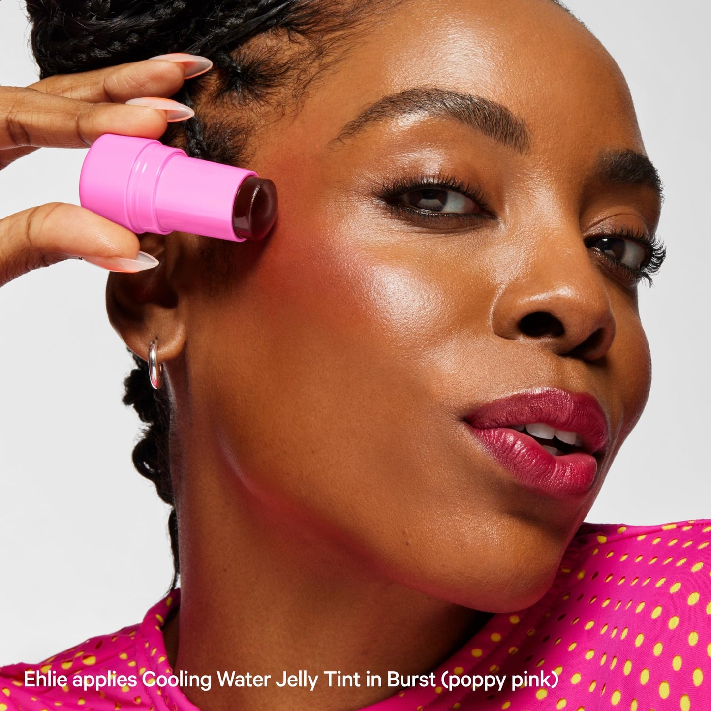 Milk Makeup Cooling Water Jelly Tint – Long-Lasting Sheer Lip + Cheek Stain with Firming Vegan Collagen + Hydrating Aloe – Transfer Proof, Buildable Lip Tint + Blush