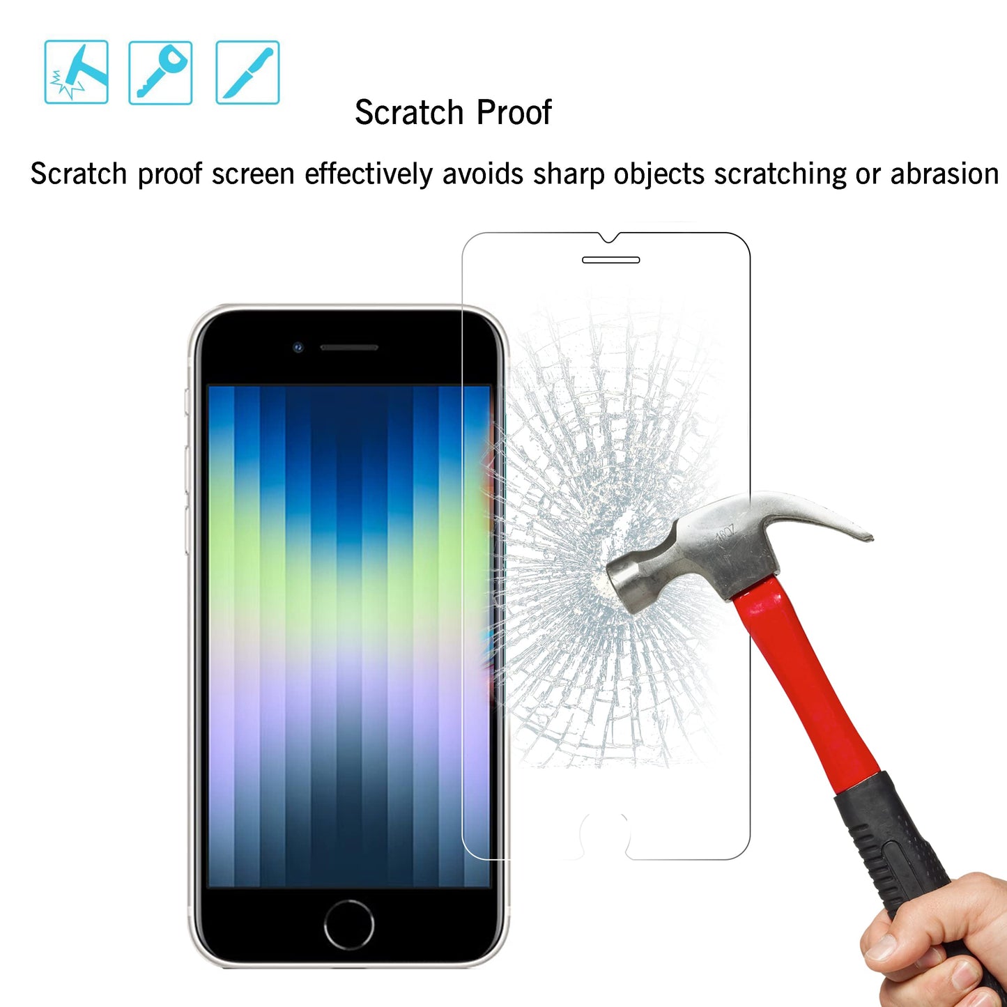 Ailun 3 Pack Screen Protector for iPhone 17 Pro Max [6.9 inch] with Installation Frame, Tempered Glass, Sensor Protection, Dynamic Island Compatible, Case Friendly