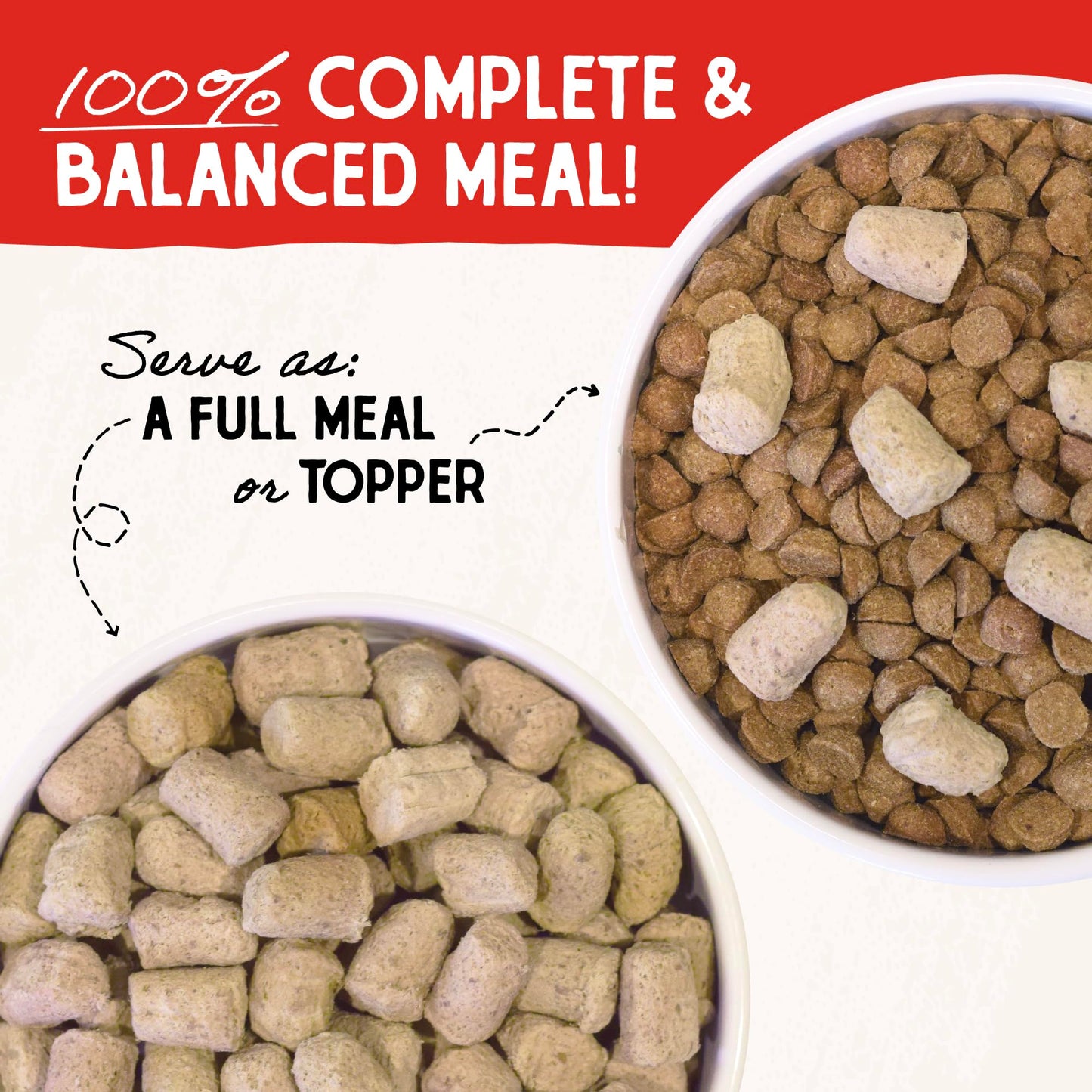 Stella & Chewy's Freeze-Dried Raw Chicken Meal Mixers- Dog Food Topper and Mixer - Made with 95% Cage-Free Chicken, Organs & Bone - Perfect for Picky Eaters - Grain-Free - 3.5oz