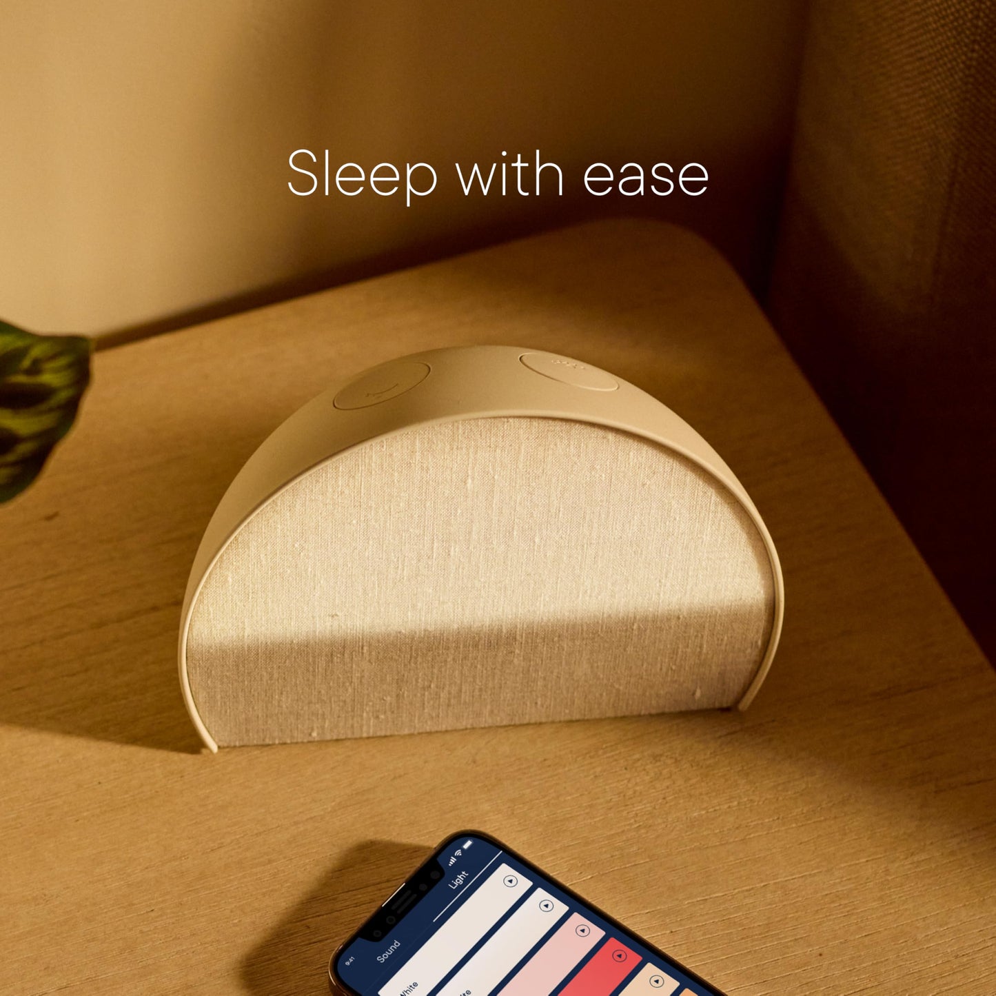 Hatch Restore 3 Sunrise Alarm Clock, Sound Machine, Smart Light (Putty) - White Noise, Screen-Free Sleep Routine