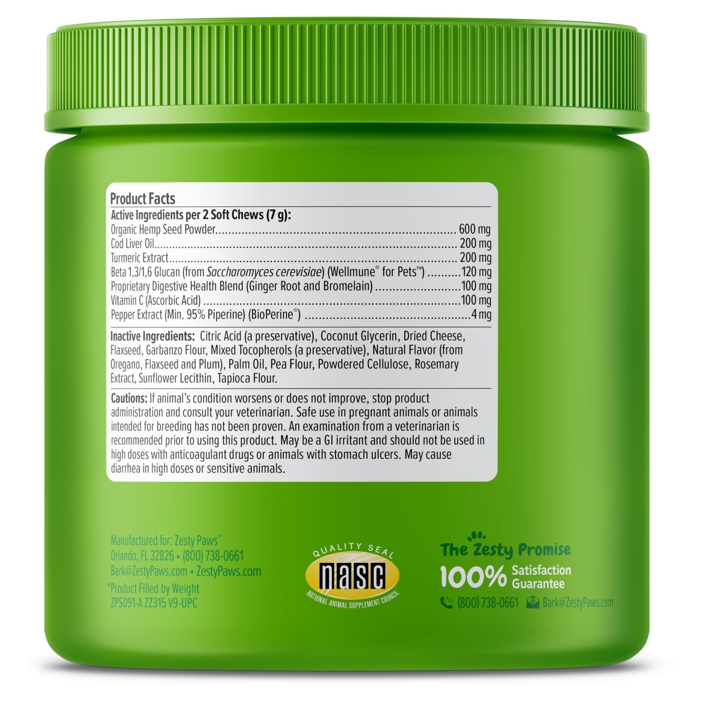 Zesty Paws Dog Allergy Relief- Dog Itching Skin Relief- Dog Probiotics for Itchy Skin and Itchy Ears- Dog Allergy Paw Relief- Dog Allergy Chews- Dog Itch Relief - Dog Skin Allergy Relief - Lamb - 90ct