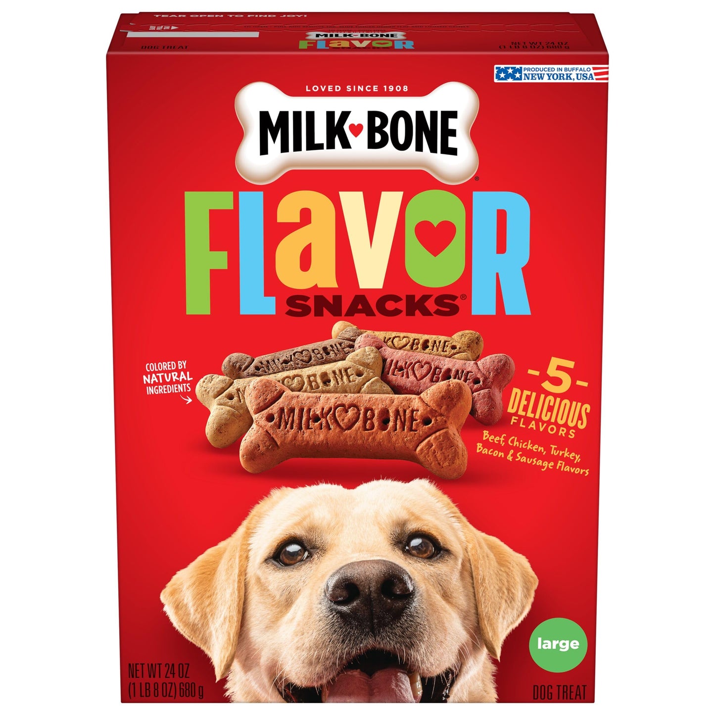Milk-Bone Mini's Flavor Snacks Dog Treats, 36 Ounce