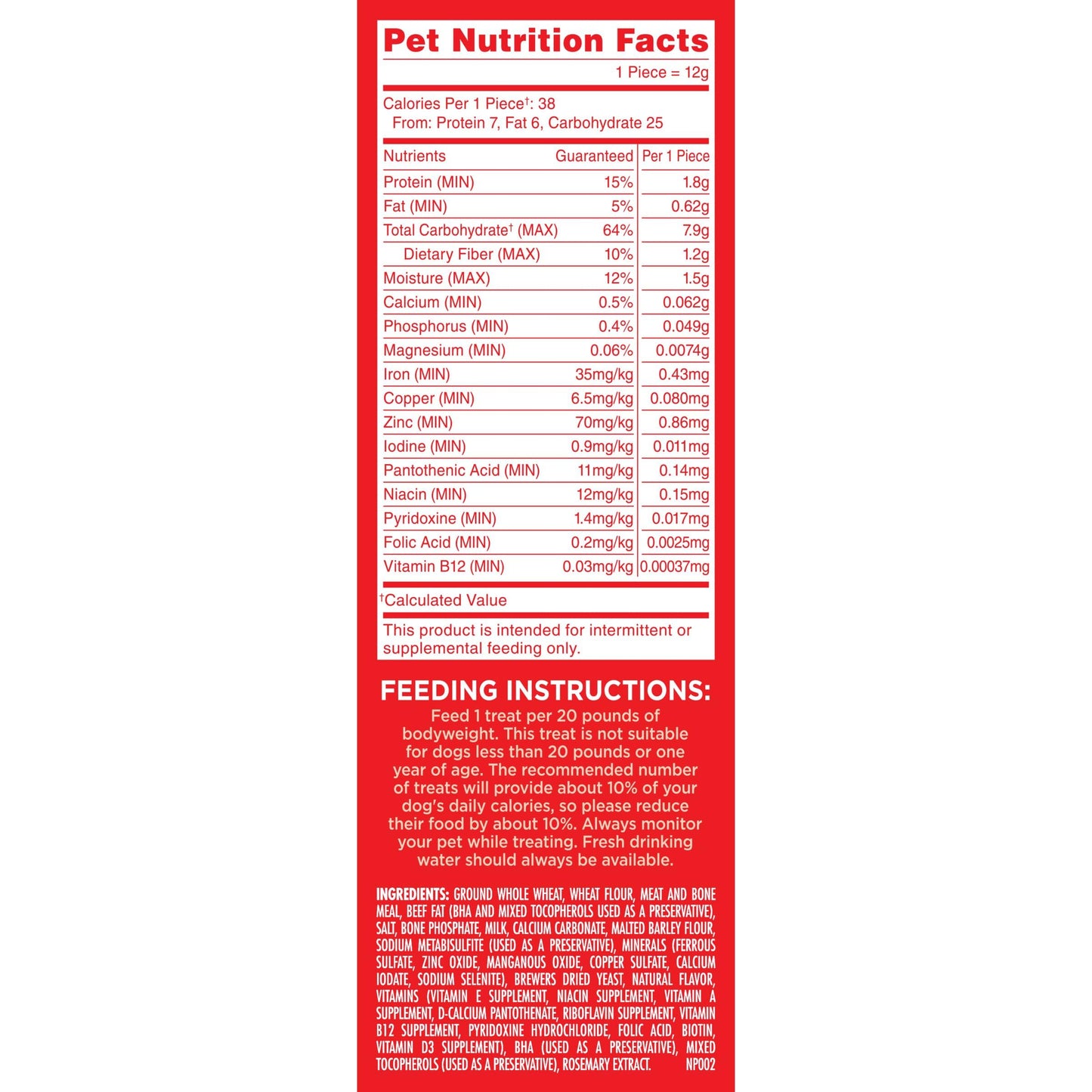 Milk-Bone Original Dog Treats Biscuits for Medium Dogs, 10 Pound