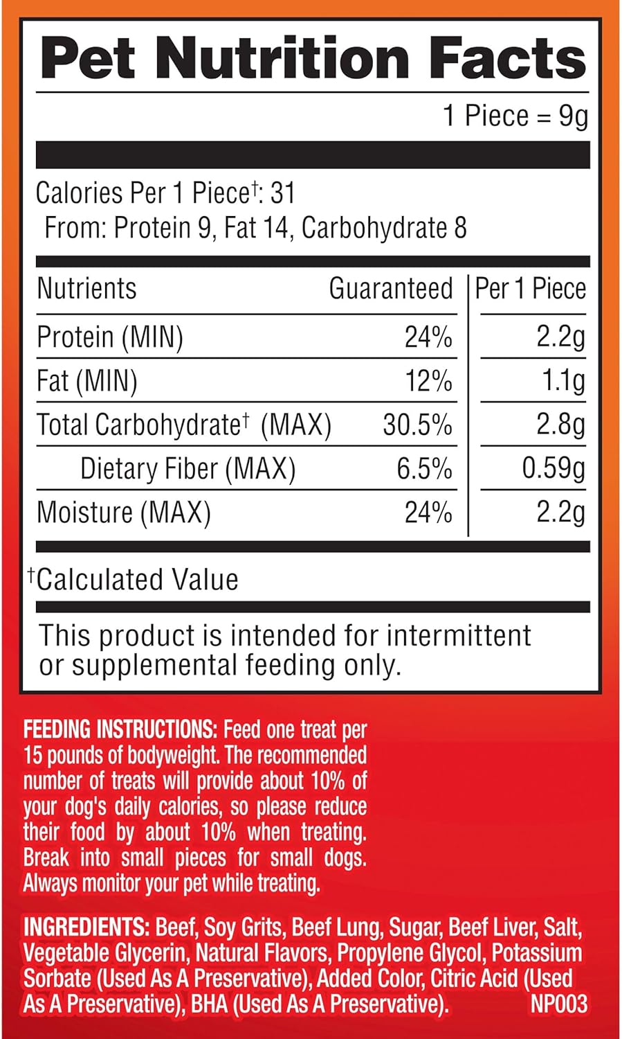 Pup-Peroni Dog Treats, Original Beef Flavor, 38 Ounce, Made with Real Beef