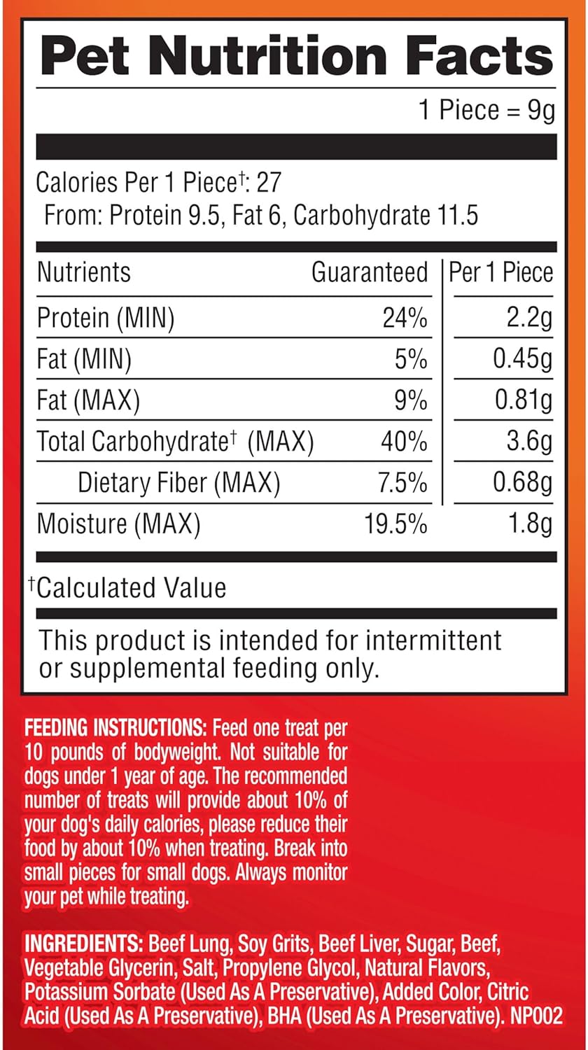 Pup-Peroni Dog Treats, Original Beef Flavor, 38 Ounce, Made with Real Beef