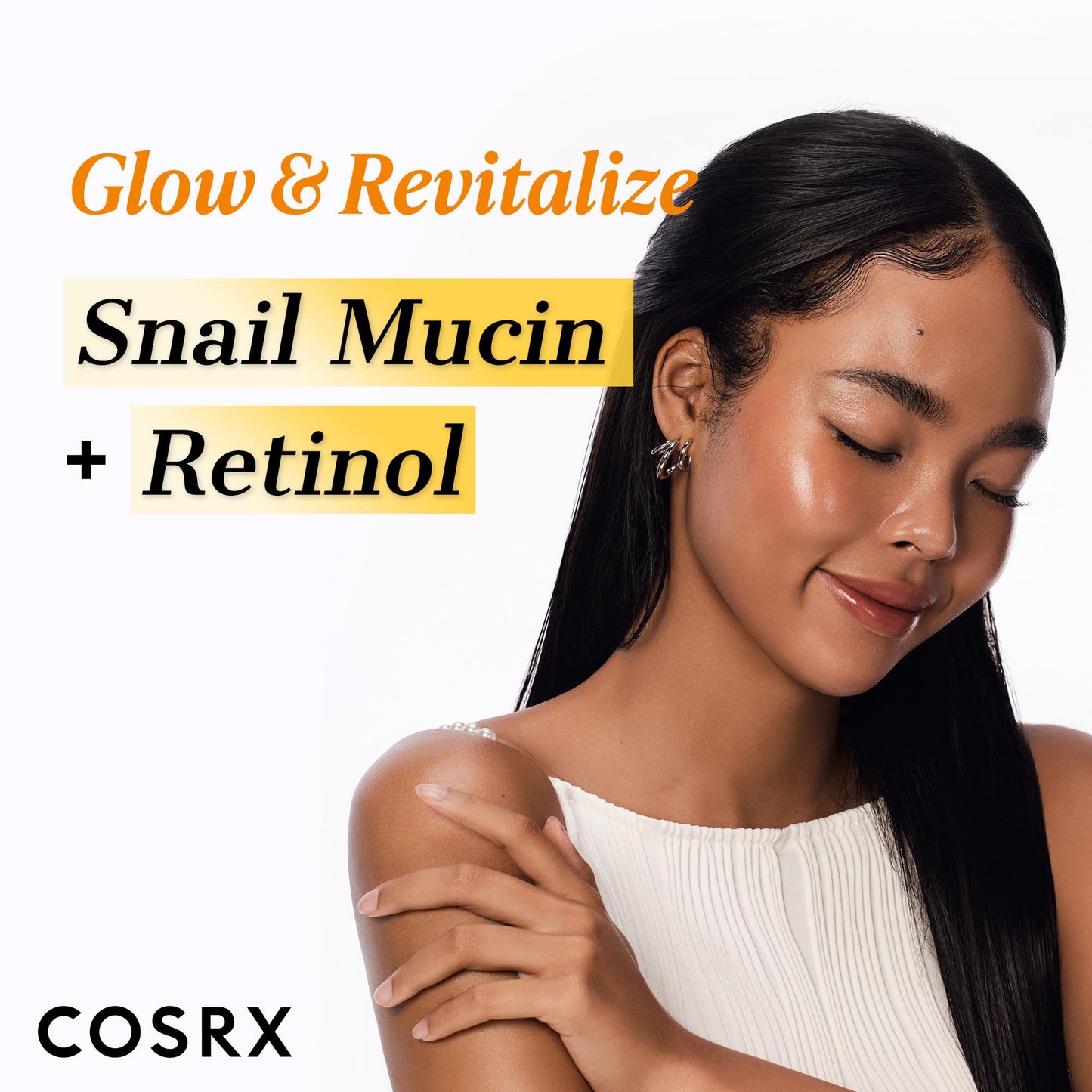 COSRX Snail Mucin Repairing Serum 100ml, Hydrating Serum for Face with Snail Secretion Filtrate for Dull Skin & Fine Lines, Korean Skin Care, Stocking Stuffers for Women