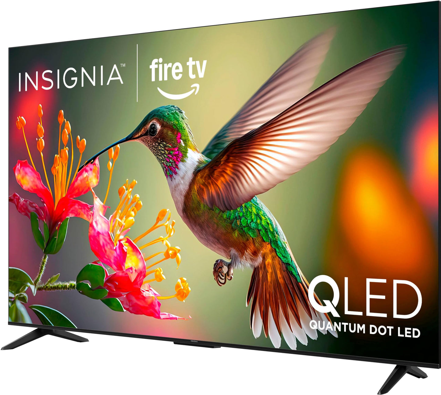 INSIGNIA 75-inch Class QF Series LED 4K UHD QLED Smart Fire TV with Alexa Voice Remote (NS75-UQFL26)