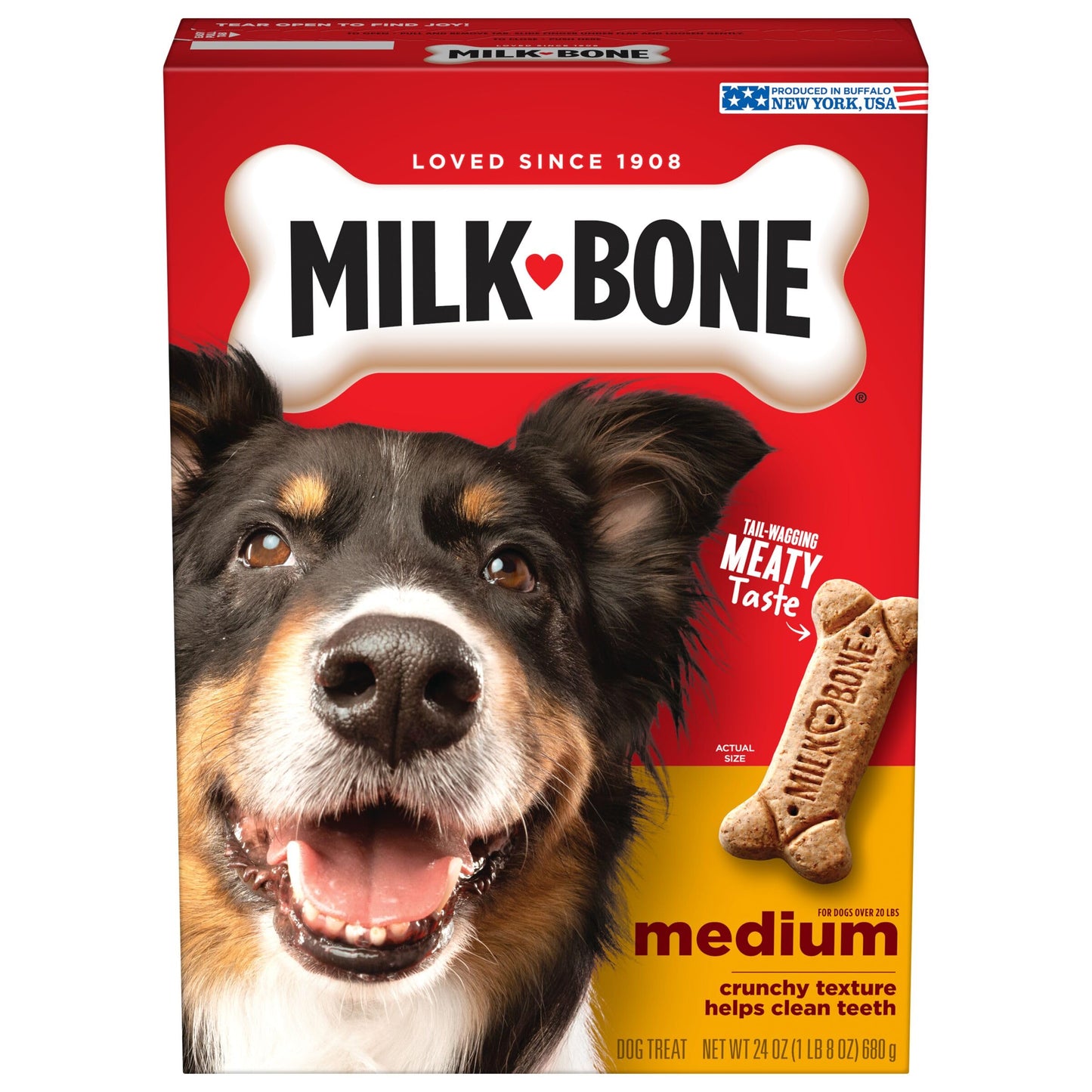 Milk-Bone Original Dog Treats Biscuits for Medium Dogs, 10 Pound