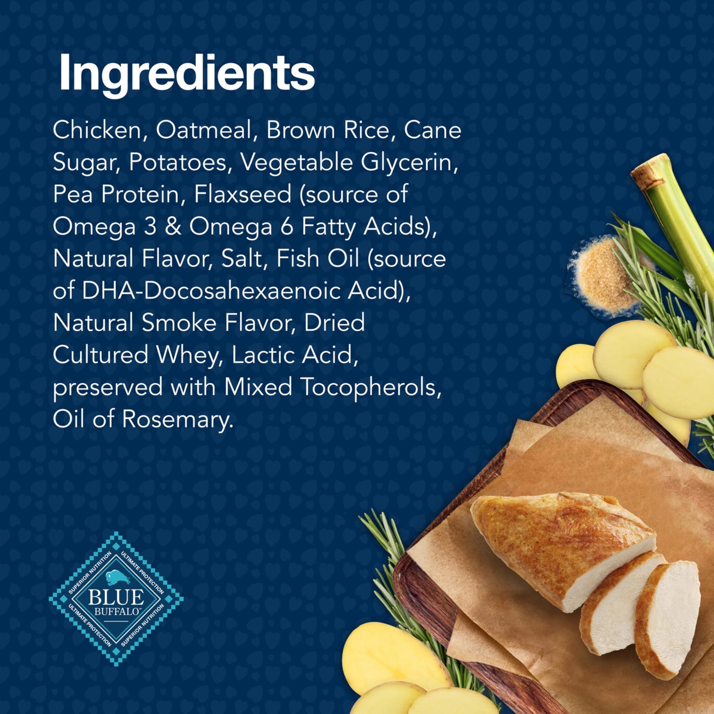 Blue Buffalo Bits Soft Dog Treats for Training, Made With Natural Ingredients & Enhanced with DHA, Chicken Recipe, 19-oz Bag