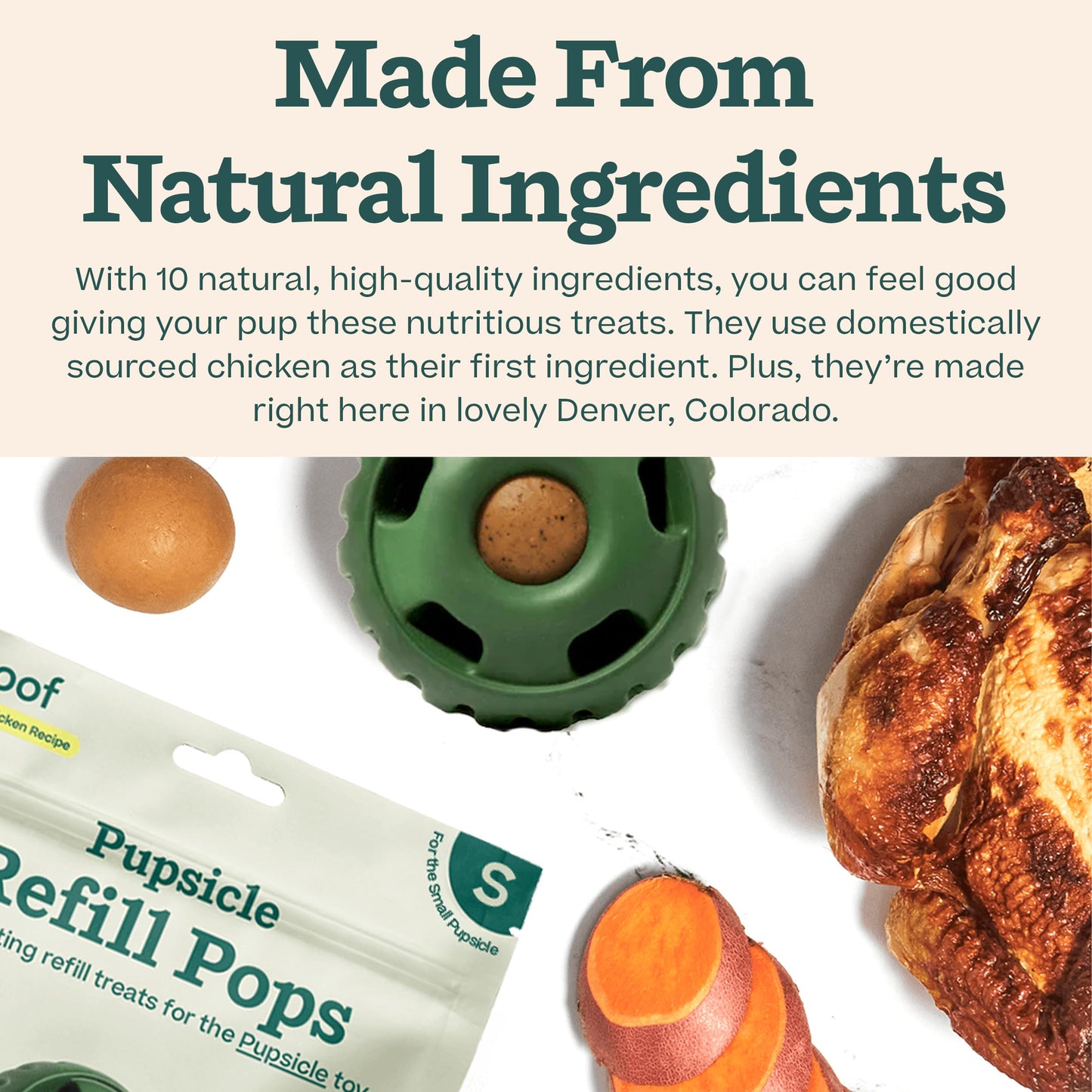 Woof Pupsicle Pops - Premade Long Lasting Dog Pupsicle Pop Treats