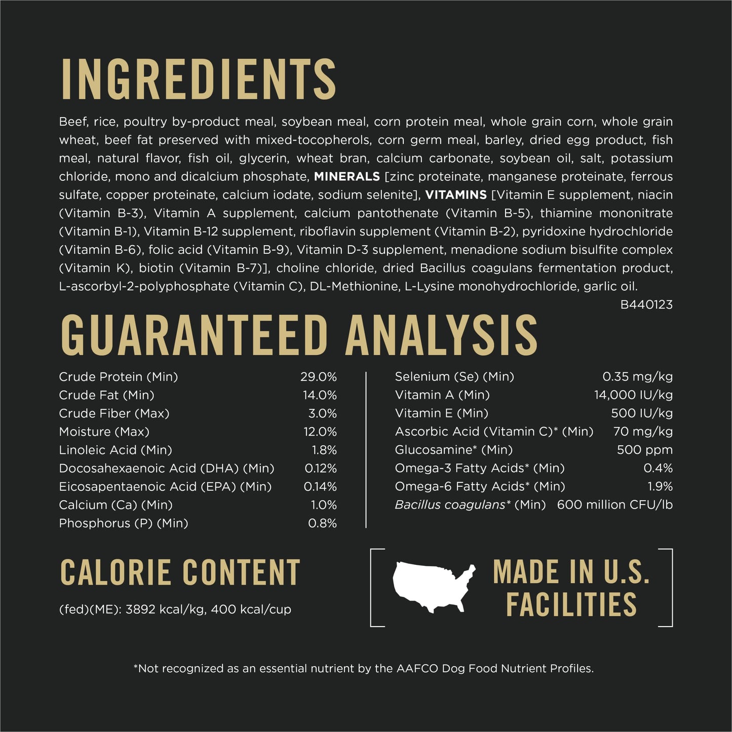 Purina Pro Plan Complete Essentials Shredded Blend Chicken and Rice Dog Food Dry Formula with Probiotics for Dogs - 35 lb. Bag