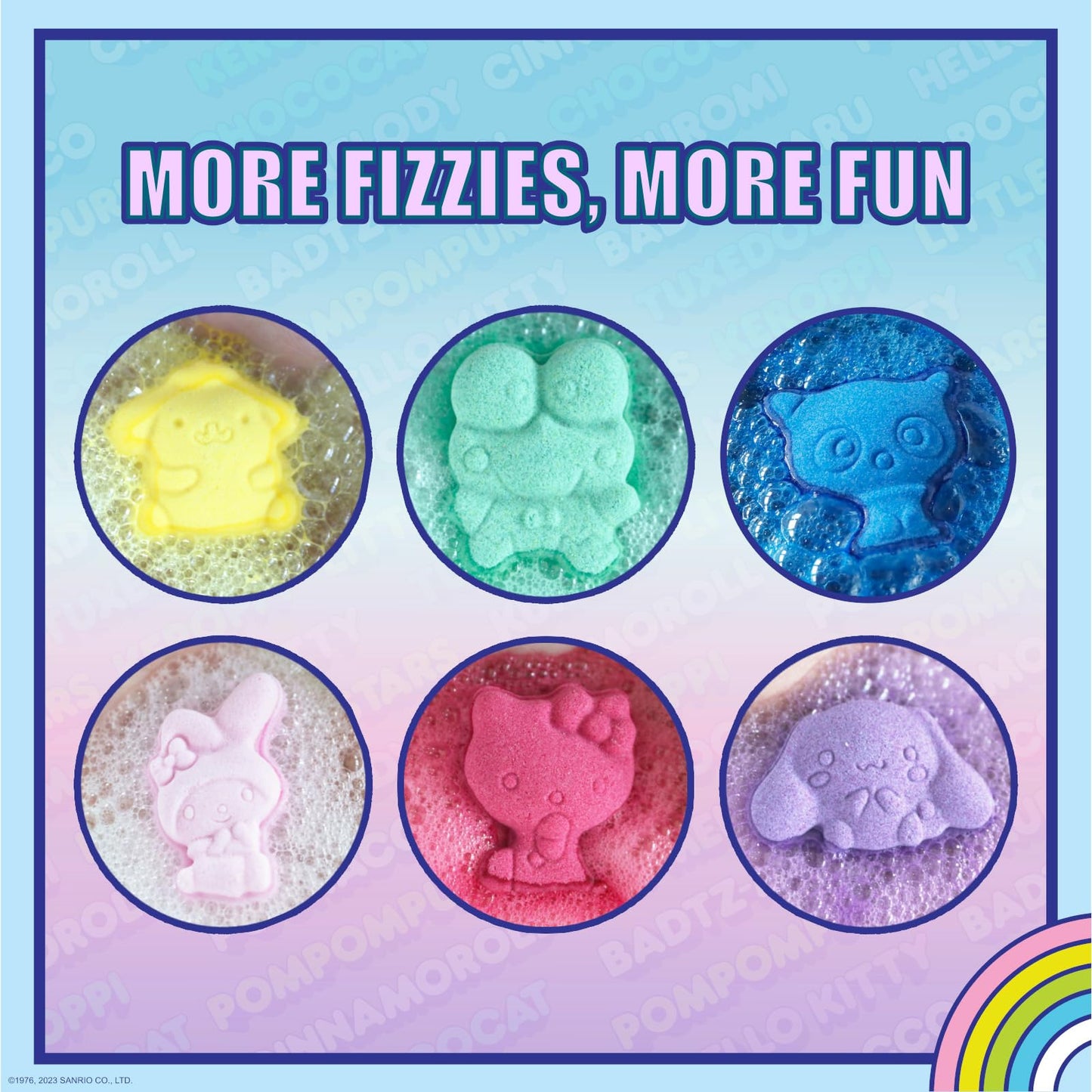 Hot Wheels 6 Piece Bath Bombs for Kids, Bubble Gum Scented, Bath Toys for Kids, Ages 3+, by Townley Girl