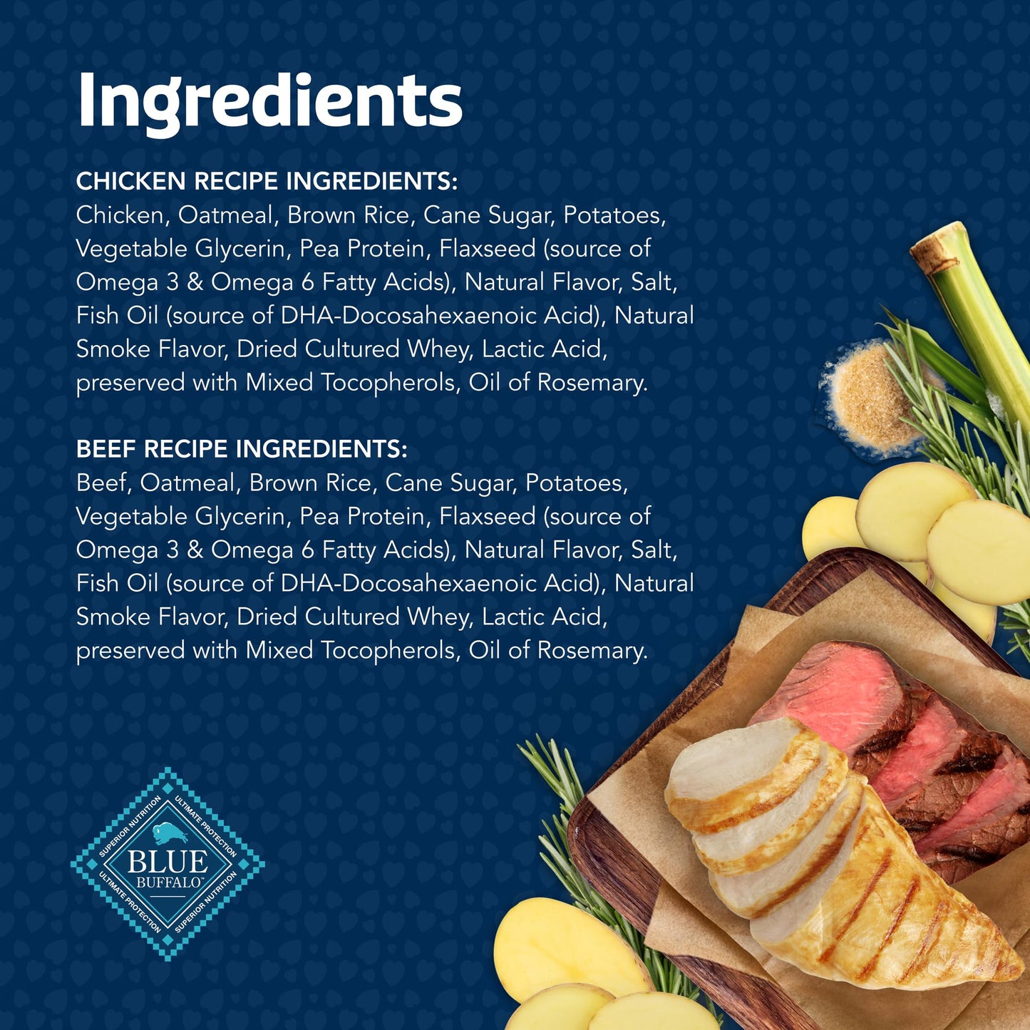 Blue Buffalo Bits Soft Dog Treats for Training, Made With Natural Ingredients & Enhanced with DHA, Chicken Recipe, 19-oz Bag