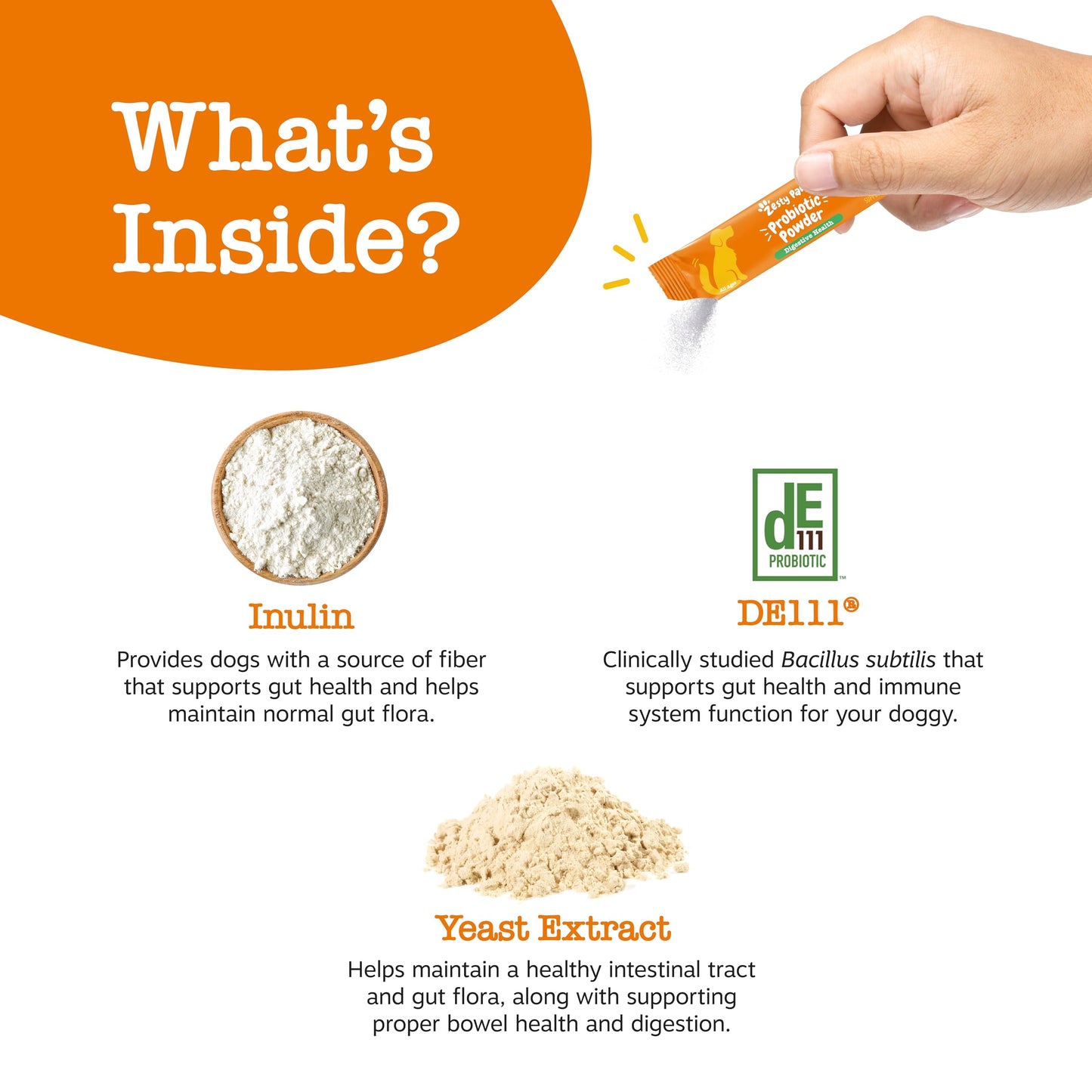 Zesty Paws Probiotics for Dogs - Digestive Enzymes for Gut Flora, Digestive Health, Diarrhea & Bowel Support - Clinically Studied DE111 - Dog Supplement Soft Chew for Pet Immune System - Pumpkin