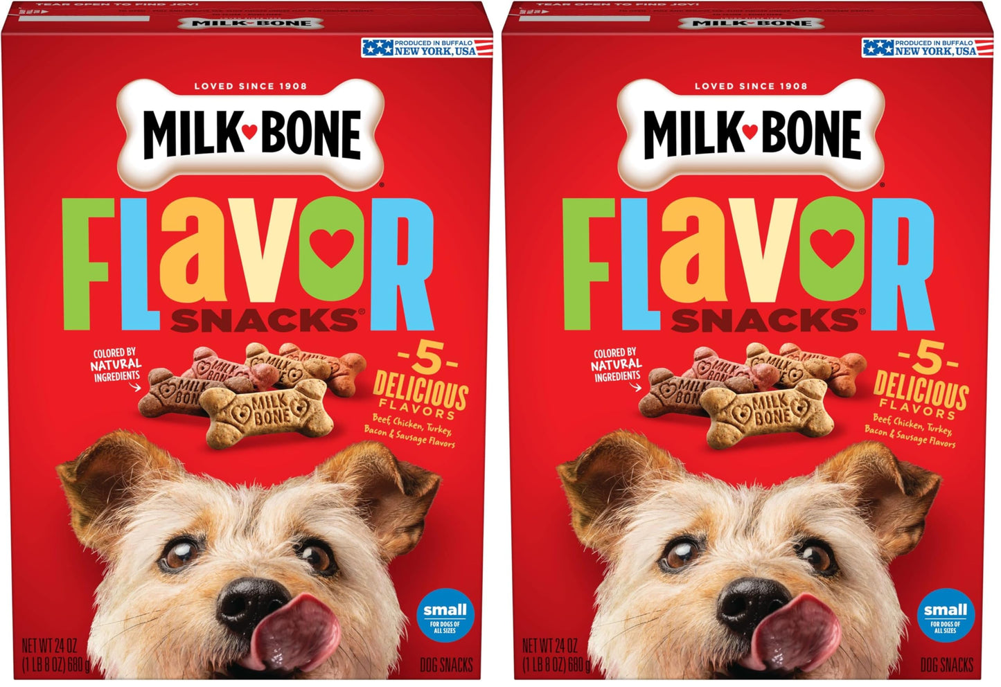 Milk-Bone Mini's Flavor Snacks Dog Treats, 36 Ounce