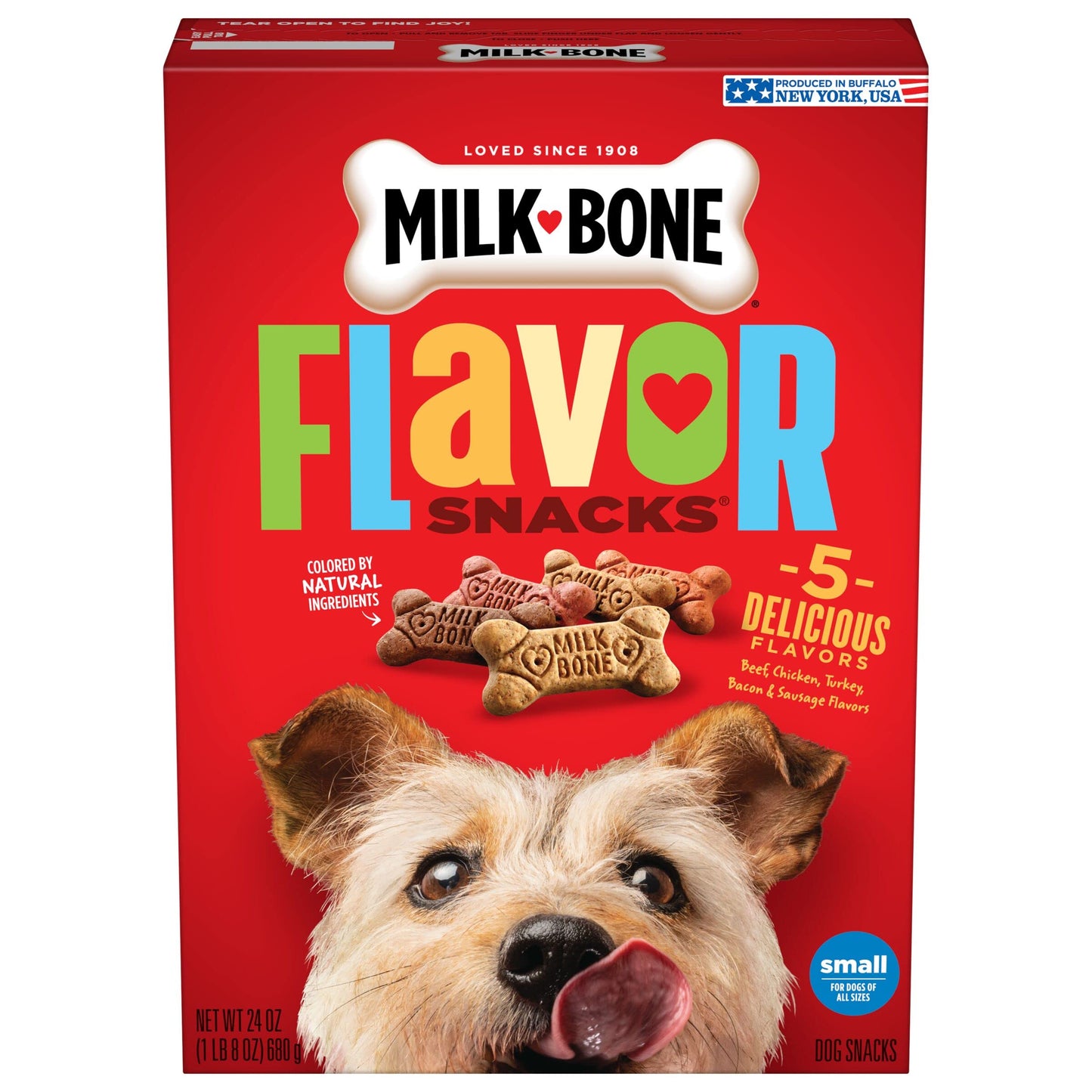 Milk-Bone Mini's Flavor Snacks Dog Treats, 36 Ounce