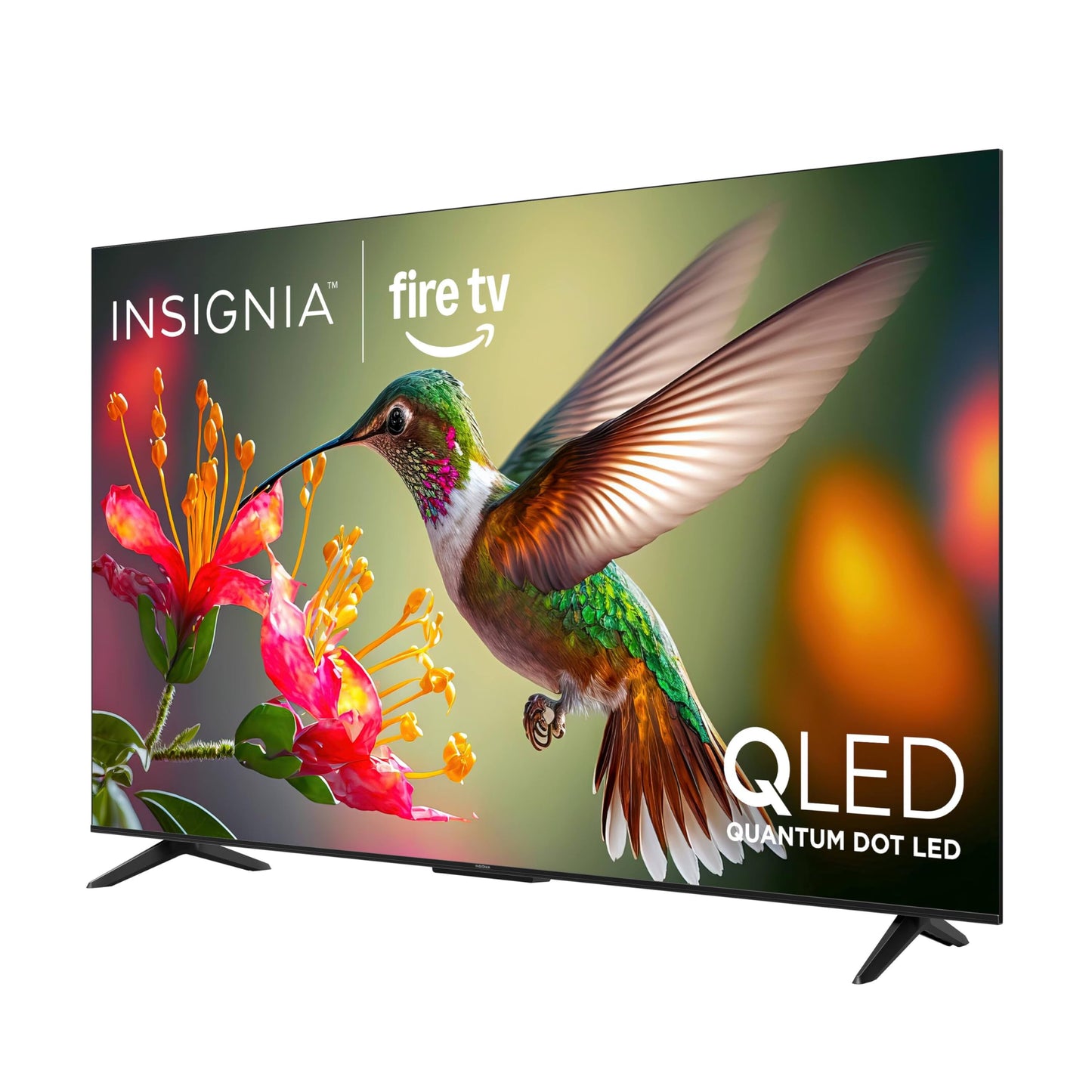 INSIGNIA 75-inch Class QF Series LED 4K UHD QLED Smart Fire TV with Alexa Voice Remote (NS75-UQFL26)