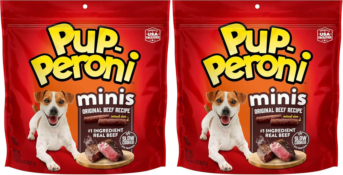 Pup-Peroni Dog Treats, Original Beef Flavor, 38 Ounce, Made with Real Beef