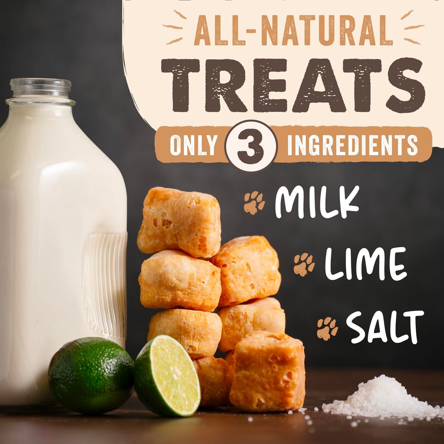 Mighty Paw Yak Cheese Dog Chews – All-Natural Long Lasting Hard Chew for Aggressive Chewers – High Protein, Odor-Free Dog Treat – 3 Ingredient Natural Yak Chews for Large Dogs – (4 Pack)