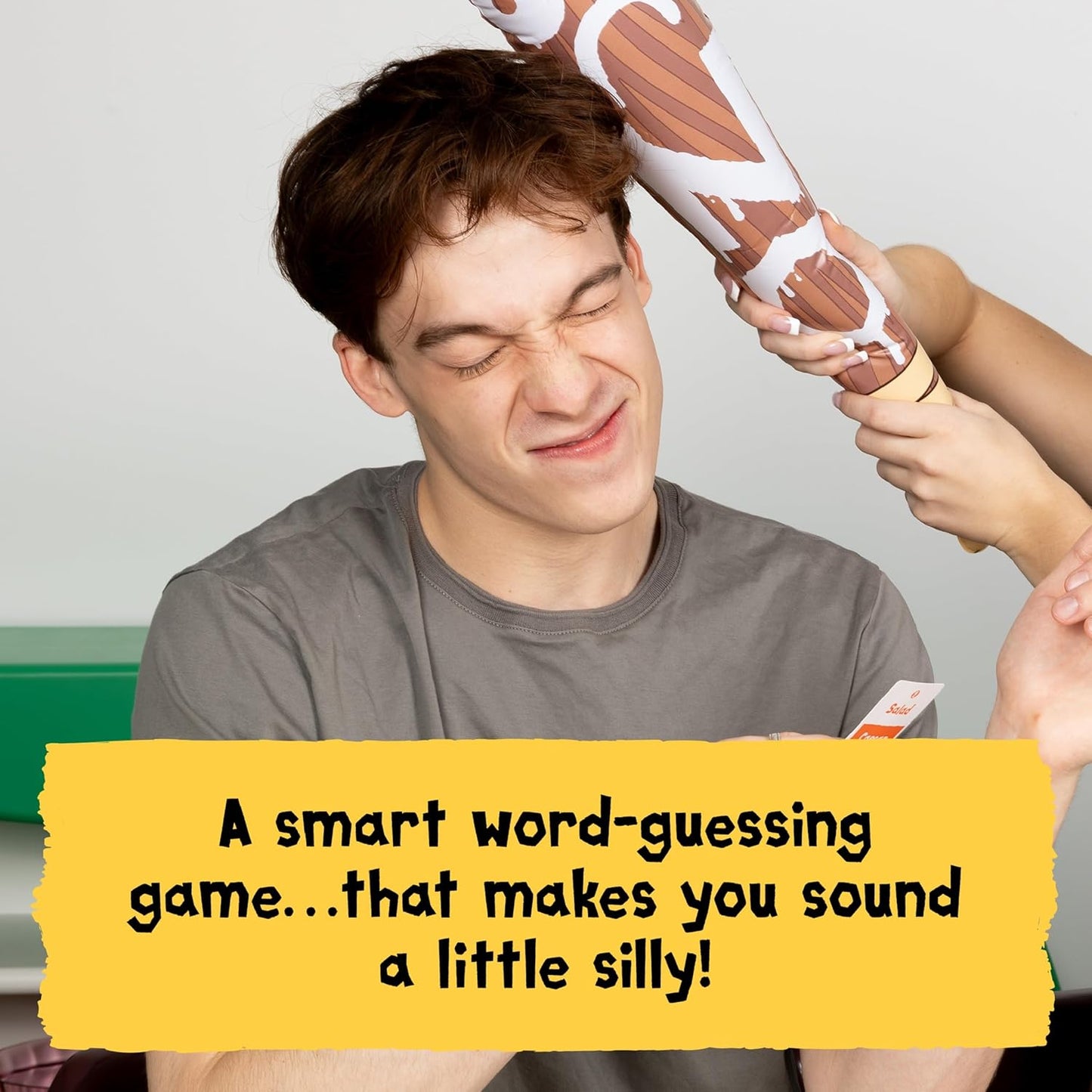 Exploding Kittens Poetry for Neanderthals 2+ Players - Ages 7+ - 15 Minutes to Play - Competitive Word Guessing Game - Party Game, Family Game Night, Kid and Adult Card Game