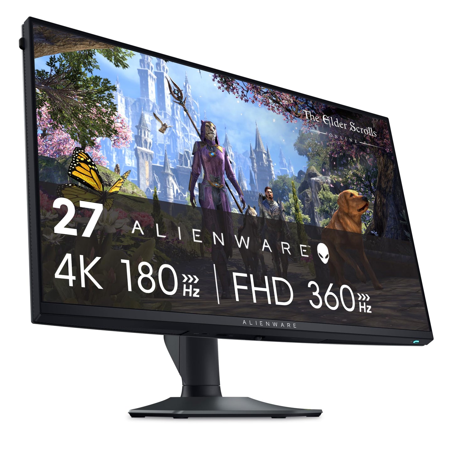 Alienware AW3423DWF Curved QD-OLED Gaming Monitor - 34-inch Quantum Dot OLED 0.1Ms 165Hz 21:9 Curved Display, 99.3% DCI-P3 Color Gamut, VESA DisplayHDR True Black 400, AMD FreeSync Premium Pro - Black