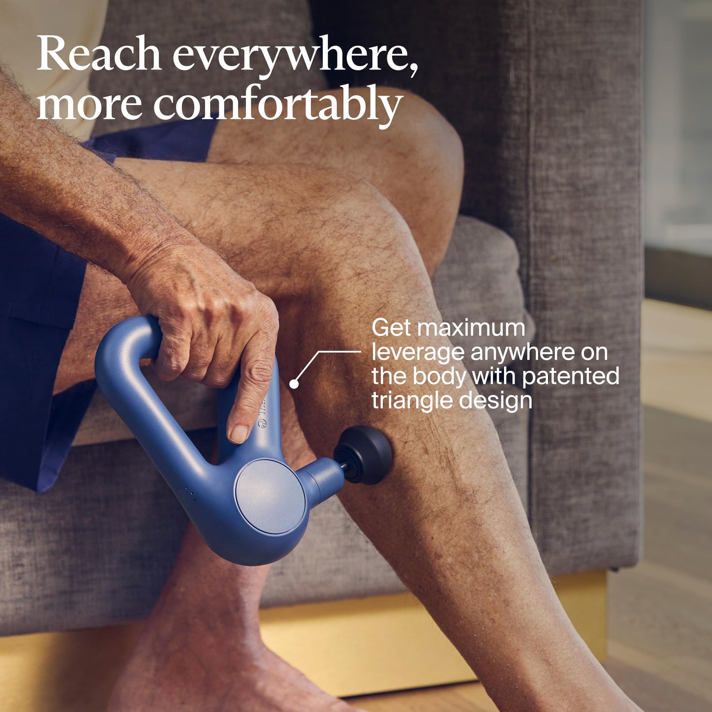 TheraGun Therabody Relief - Quiet Deep Tissue Therapy Massage Gun - Bluetooth Enabled, Electric Percussion Massage Gun & Personal Massager for Pain in The Neck, Back, Leg, Shoulder and Foot (Black)