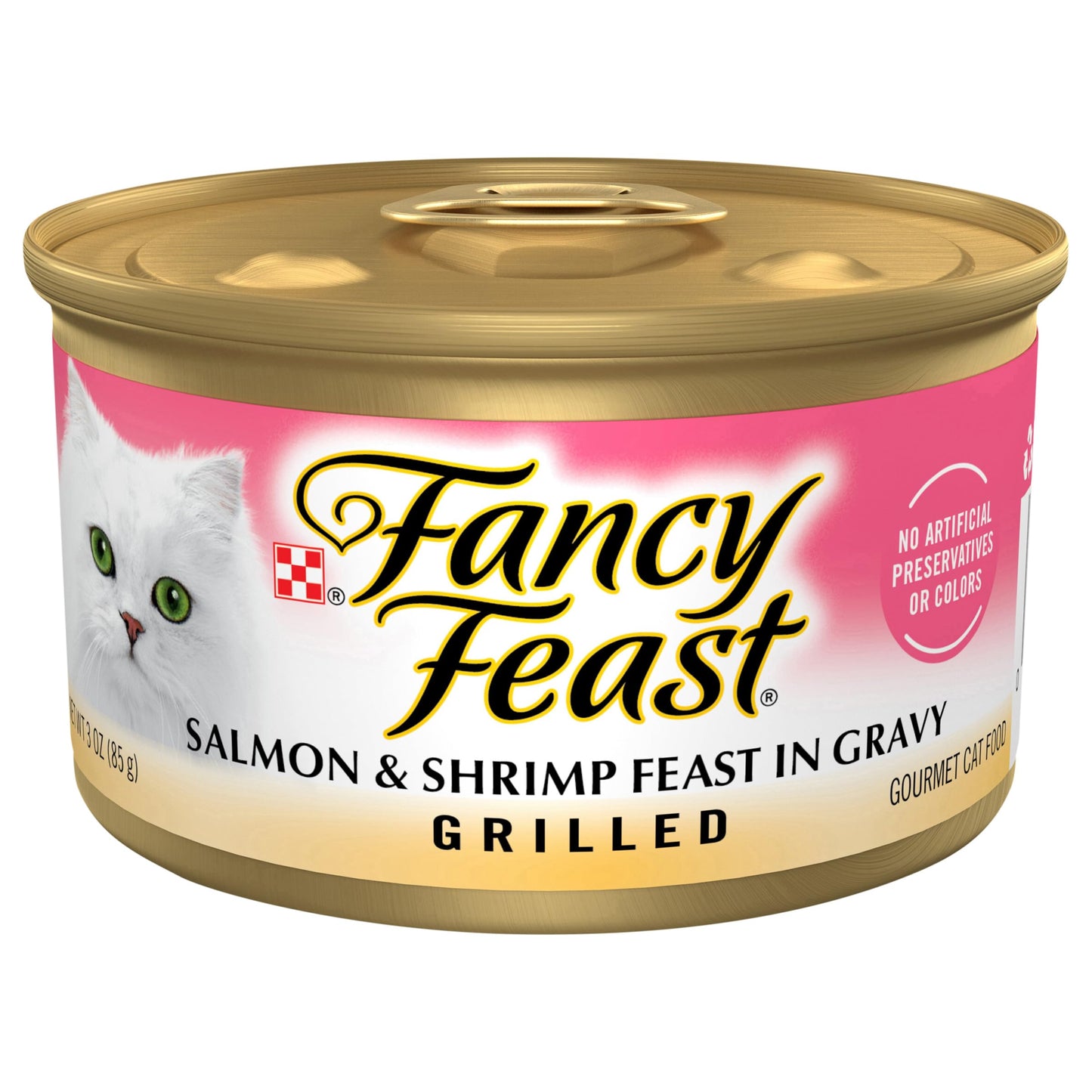 Fancy Feast Poultry and Beef Feast Classic Pate Collection Grain Free Wet Cat Food Variety Pack - (Pack of 30) 3 oz. Cans