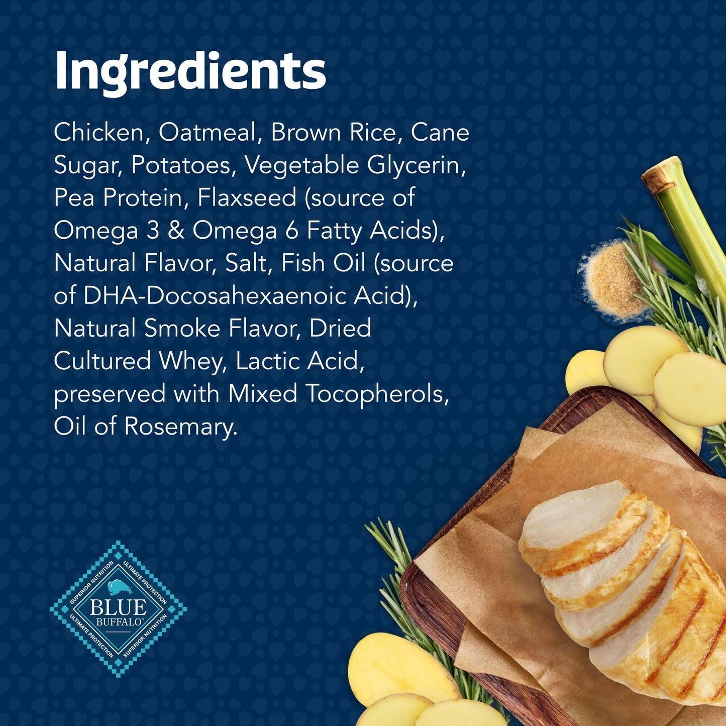 Blue Buffalo Bits Soft Dog Treats for Training, Made With Natural Ingredients & Enhanced with DHA, Chicken Recipe, 19-oz Bag