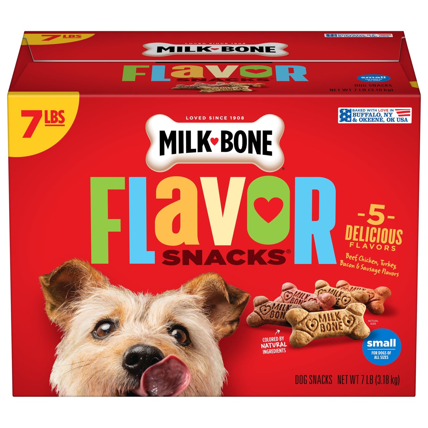 Milk-Bone Mini's Flavor Snacks Dog Treats, 36 Ounce