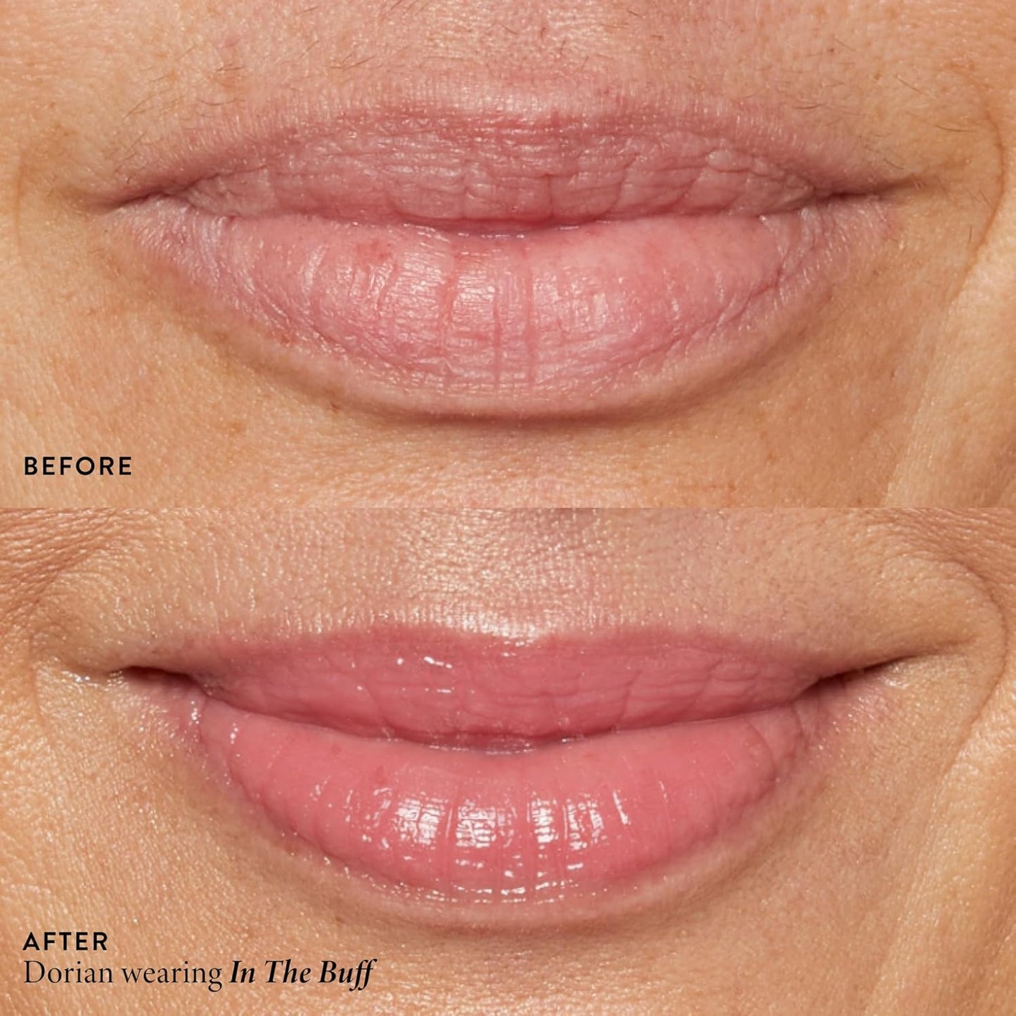 LAURA GELLER NEW YORK Jelly Balm Moisturizing Tinted Lip Balm - In the Buff - Hydrating Vitamin E - Semi-Shine Finish