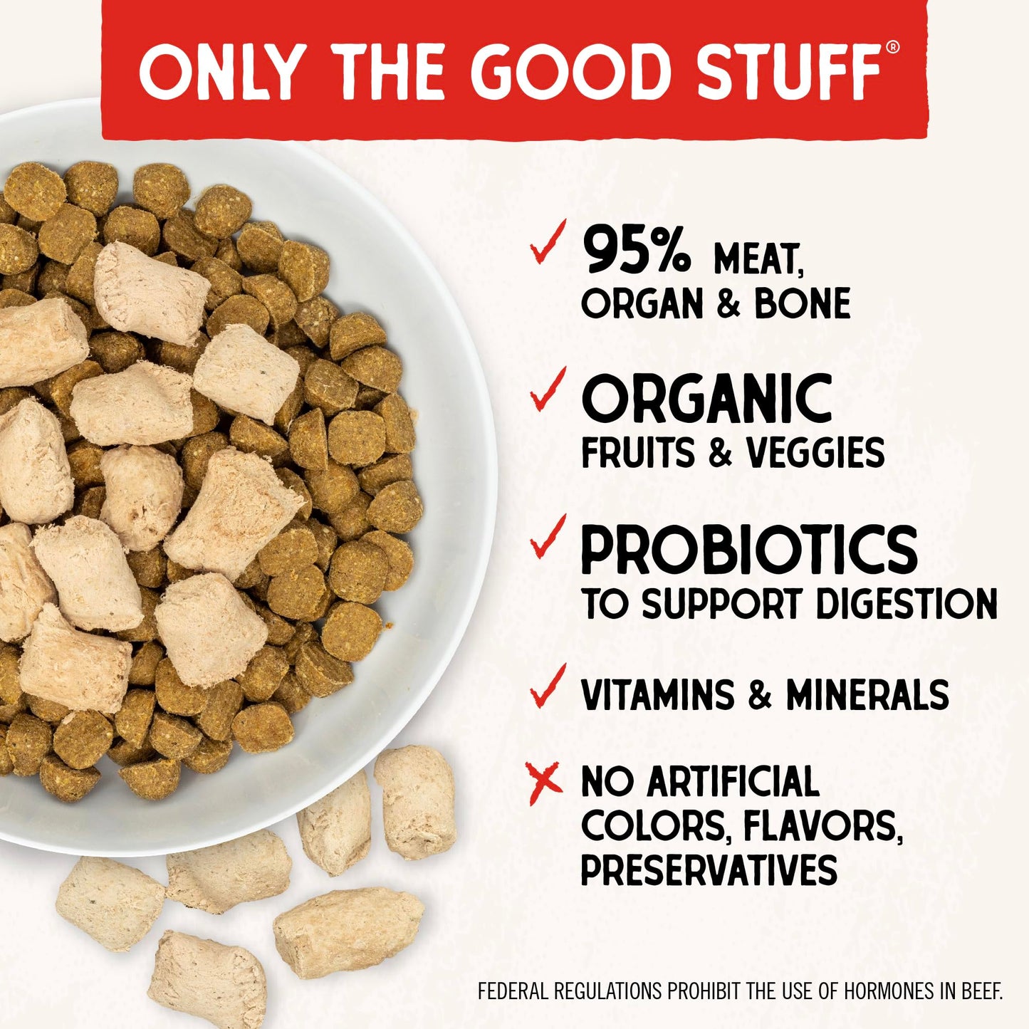 Stella & Chewy's Freeze-Dried Raw Chicken Meal Mixers- Dog Food Topper and Mixer - Made with 95% Cage-Free Chicken, Organs & Bone - Perfect for Picky Eaters - Grain-Free - 3.5oz