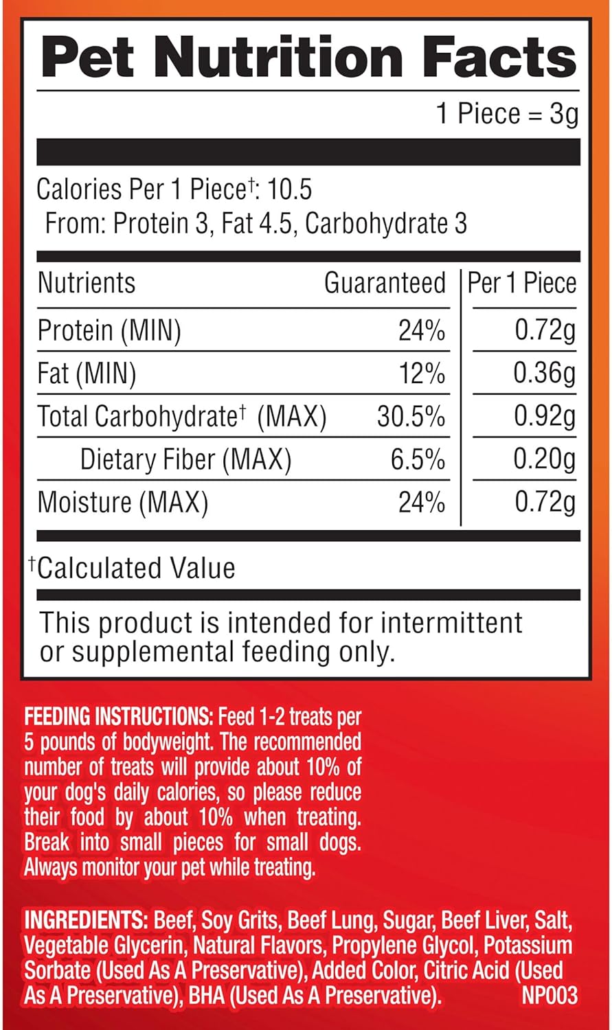 Pup-Peroni Dog Treats, Original Beef Flavor, 38 Ounce, Made with Real Beef