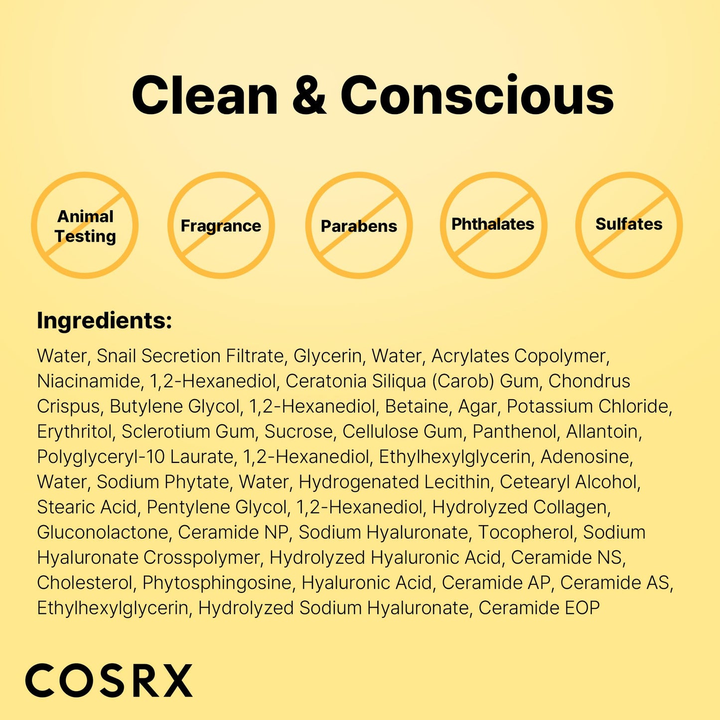 COSRX Advanced Snail Mucin Glass Glow Hydrogel Face Masks Skincare 3 EA, Collagen Face Mask, Travel Essentials, Overnight Face Mask, Korean Skin Care, Stocking Stuffers for Women