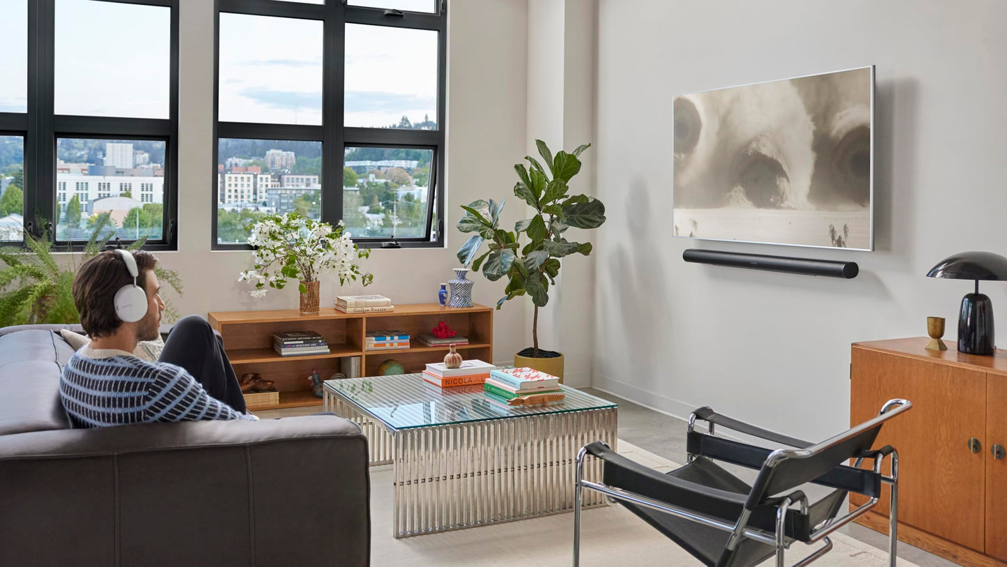 Sonos Arc Ultra Soundbar with Dolby Atmos and Voice Control - 9.1.4 Surround Sound for TV and Music - Black