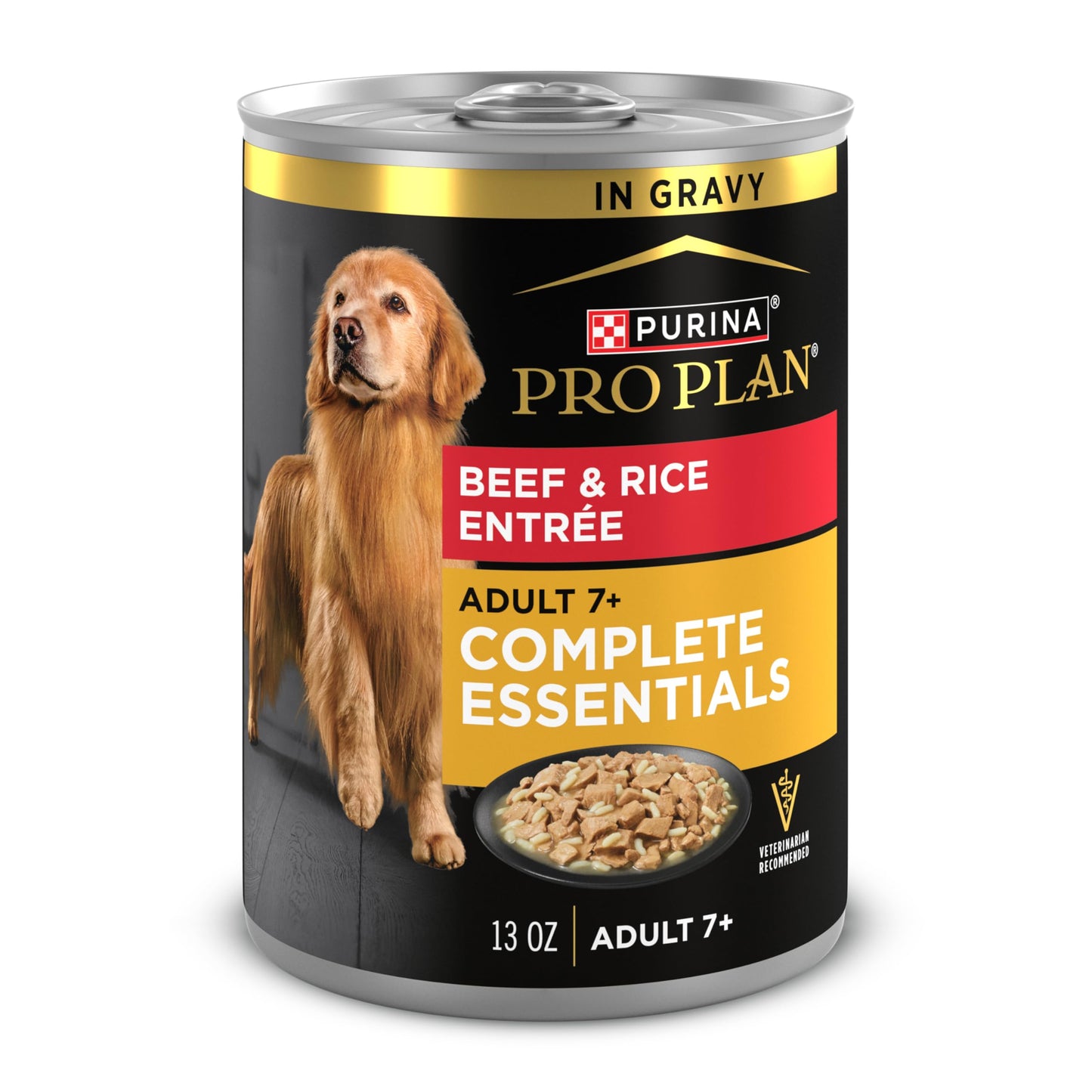 Purina Pro Plan Complete Essentials Shredded Blend Chicken and Rice Dog Food Dry Formula with Probiotics for Dogs - 35 lb. Bag