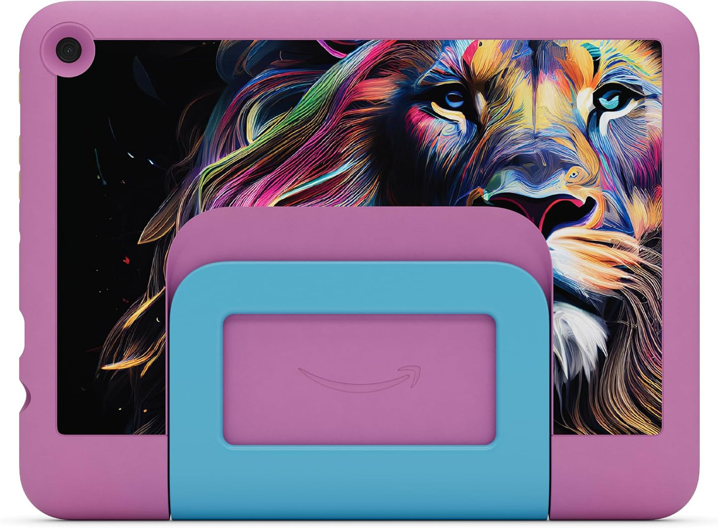 Amazon Fire HD 8 Kids Pro tablet (newest model), ages 6-12. Bright 8" HD screen, includes ad-free content, parental controls, 13-hr battery, slim case for older kids, 32GB, Jungle Cat