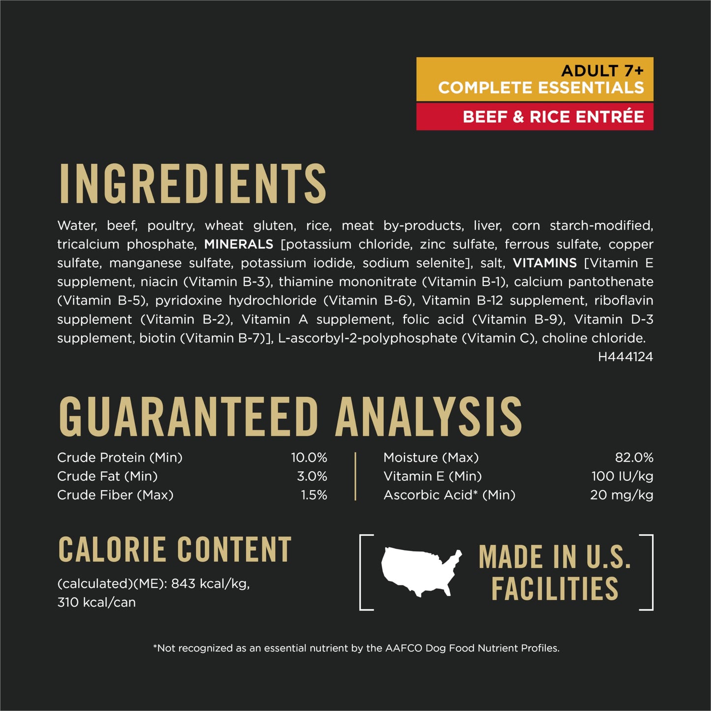 Purina Pro Plan Complete Essentials Shredded Blend Chicken and Rice Dog Food Dry Formula with Probiotics for Dogs - 35 lb. Bag