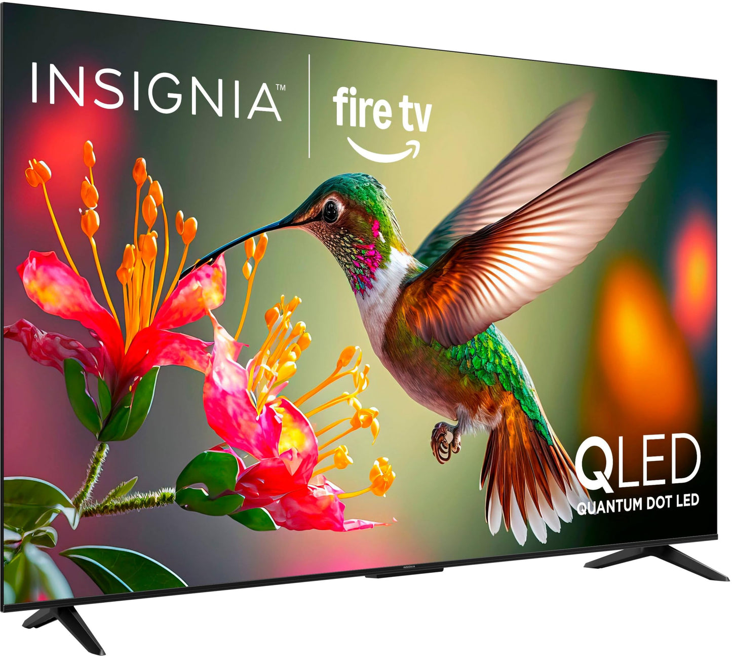 INSIGNIA 75-inch Class QF Series LED 4K UHD QLED Smart Fire TV with Alexa Voice Remote (NS75-UQFL26)
