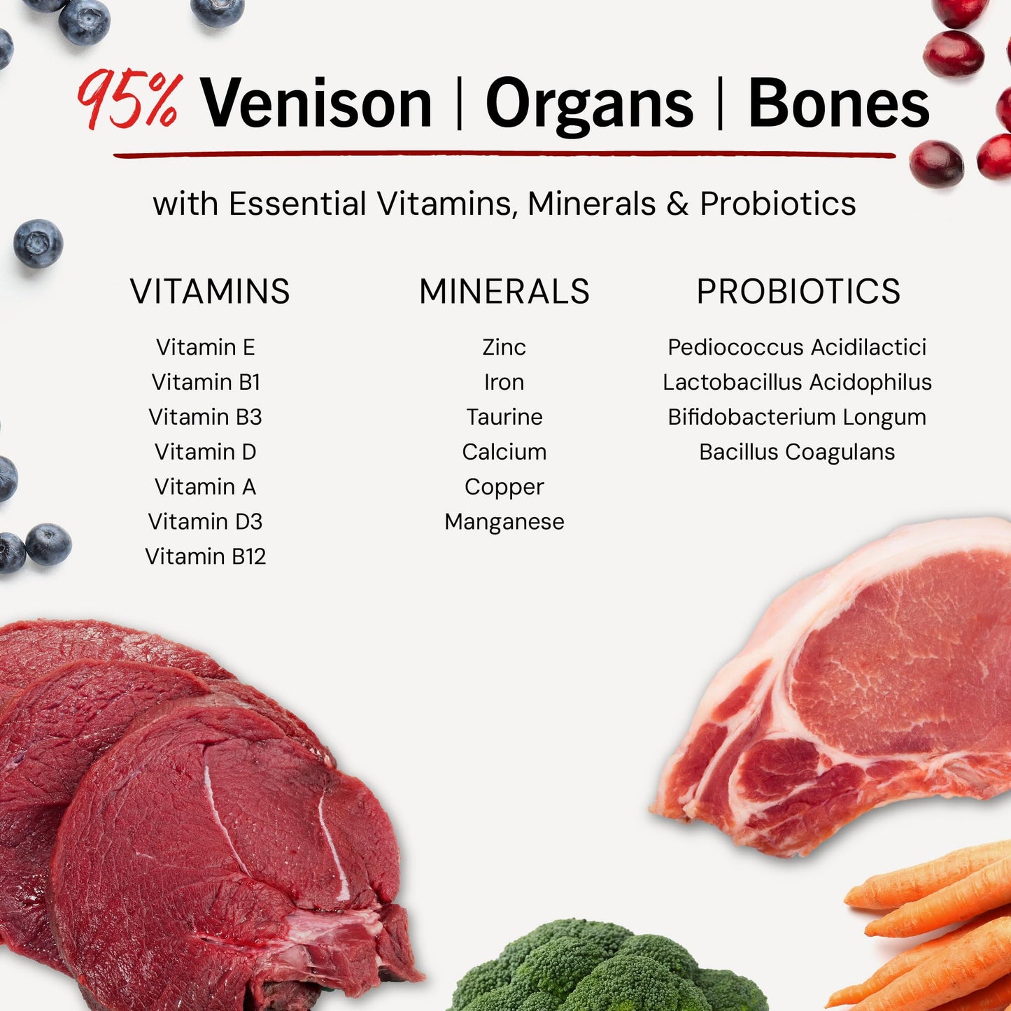 Stella & Chewy's Freeze-Dried Raw Dinner Patties - Dandy Lamb Recipe - High Protein Grain-Free Puppy & Dog Food - Perfect For Picky Eaters - 5.5 oz