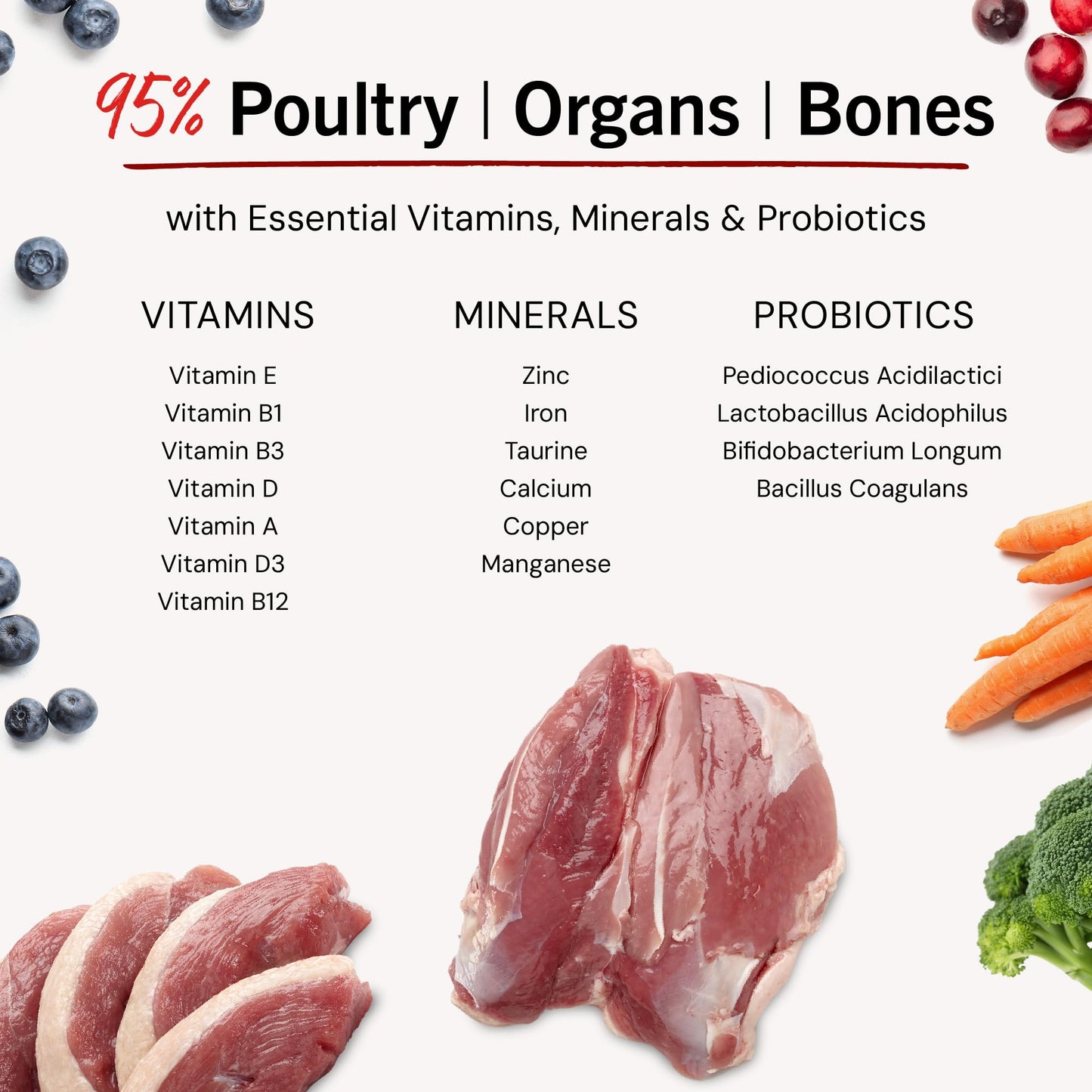 Stella & Chewy's Freeze-Dried Raw Chicken Meal Mixers- Dog Food Topper and Mixer - Made with 95% Cage-Free Chicken, Organs & Bone - Perfect for Picky Eaters - Grain-Free - 3.5oz