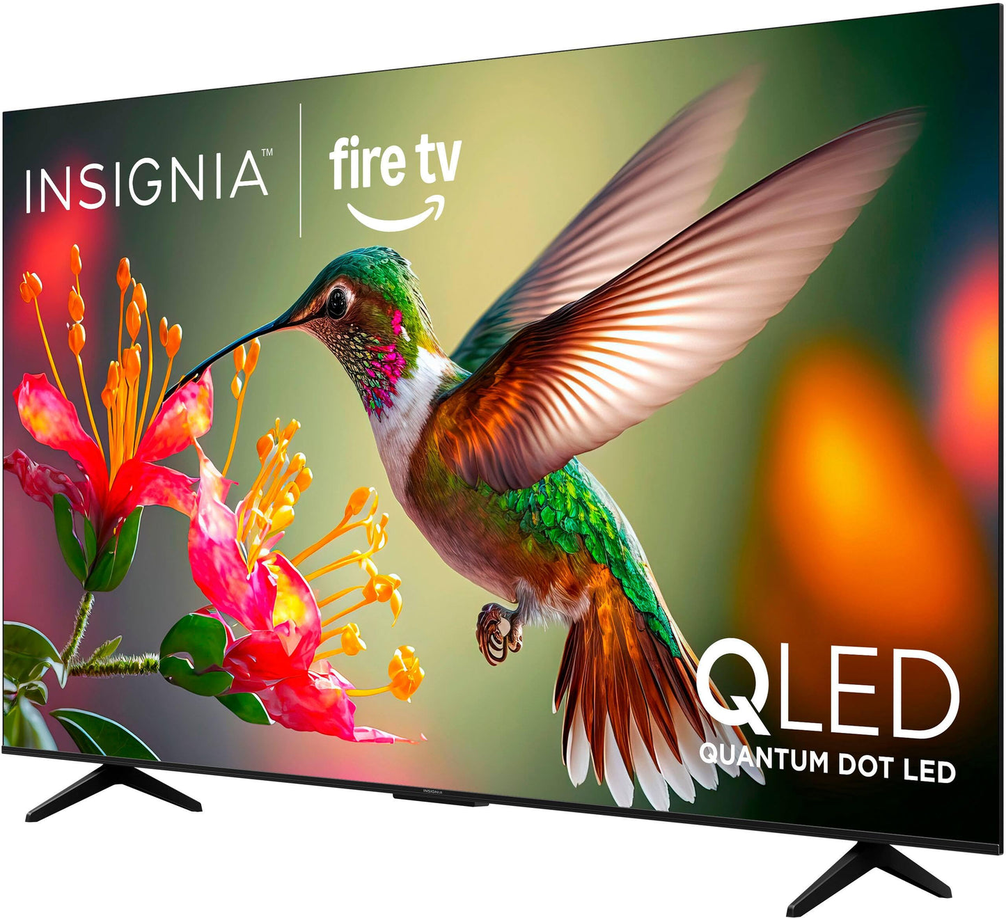 INSIGNIA 75-inch Class QF Series LED 4K UHD QLED Smart Fire TV with Alexa Voice Remote (NS75-UQFL26)